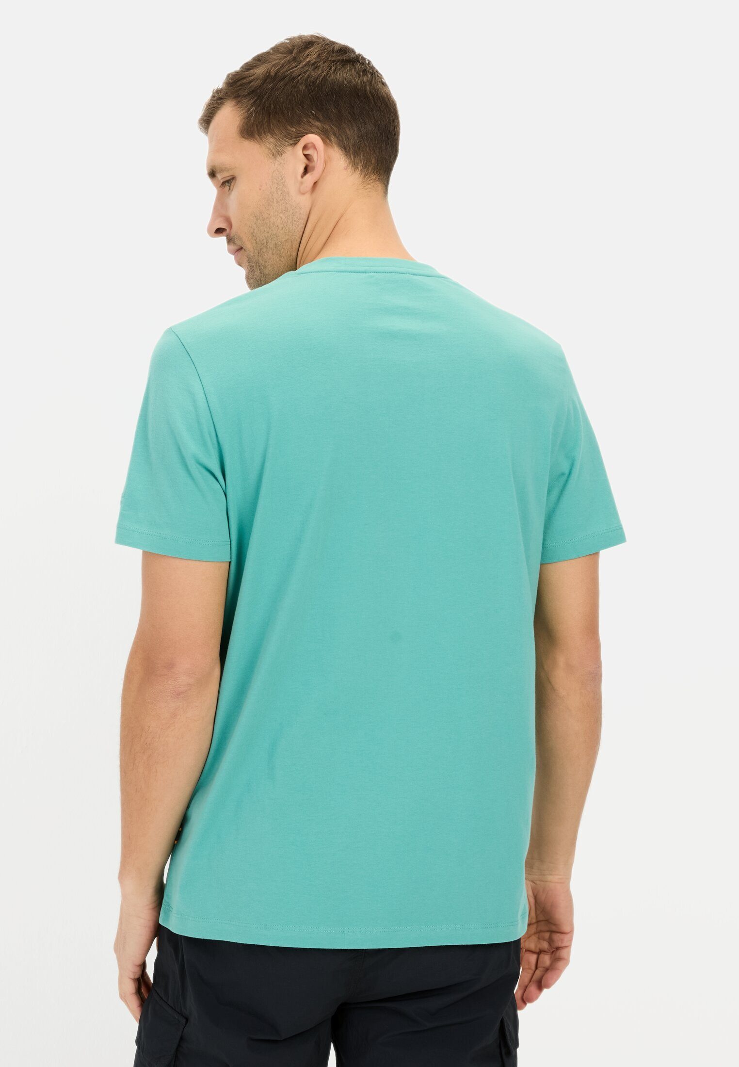 camel active Print-Shirt aus Organic Cotton Kurzarm Rundhals günstig online kaufen