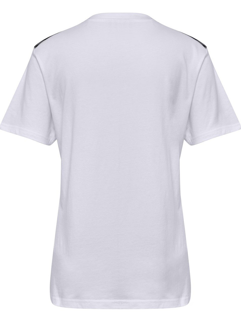 hummel Kurzarmshirt Sport-Shirt hmlAUTHENTIC CO (100% Baumwolle) Kurzarm weiss Damen