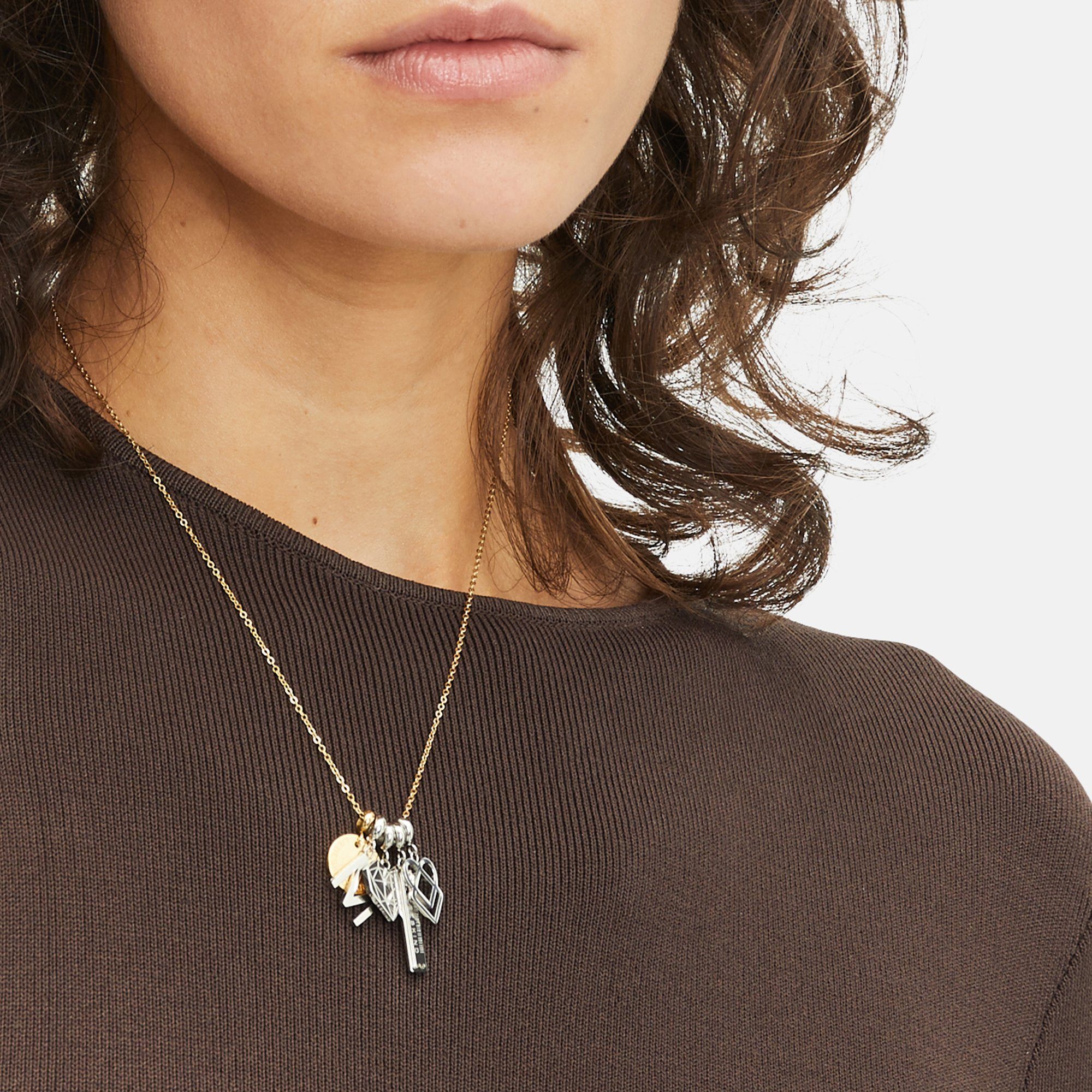 Liebeskind Berlin Edelstahlkette Halsket...