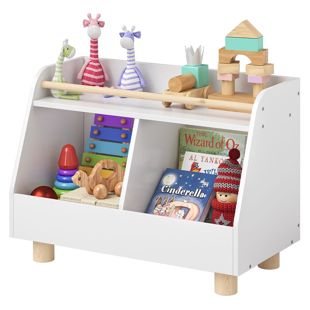 Bellabino Kinderregal Belly mit geräumigen Fächern und Ablagefläche, Spielz günstig online kaufen