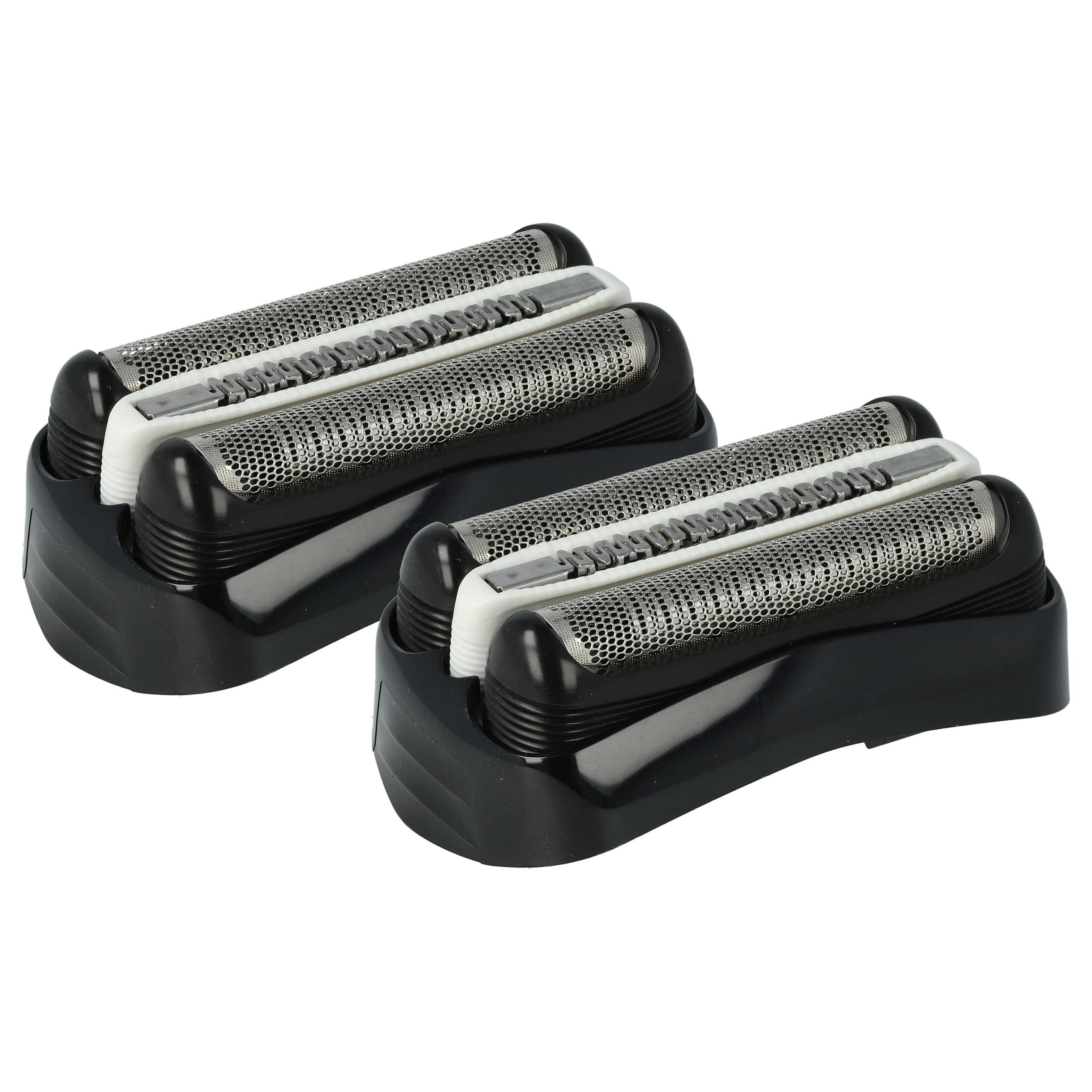 vhbw Ersatzscherkopf passend für Braun alte Generation 395cc, 390cc Rasierer