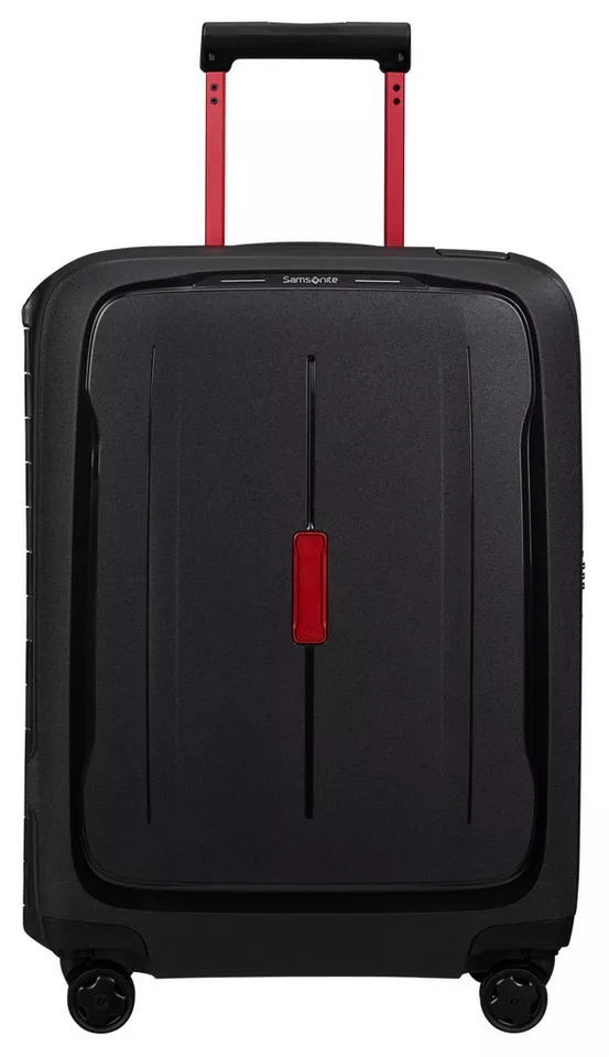 Samsonite Hartschalen-Trolley ESSENS, verschiedene Größen und Farben, 4 Rollen, mit robustem Polypropylen-Gehäuse, mit mehreren Fächern