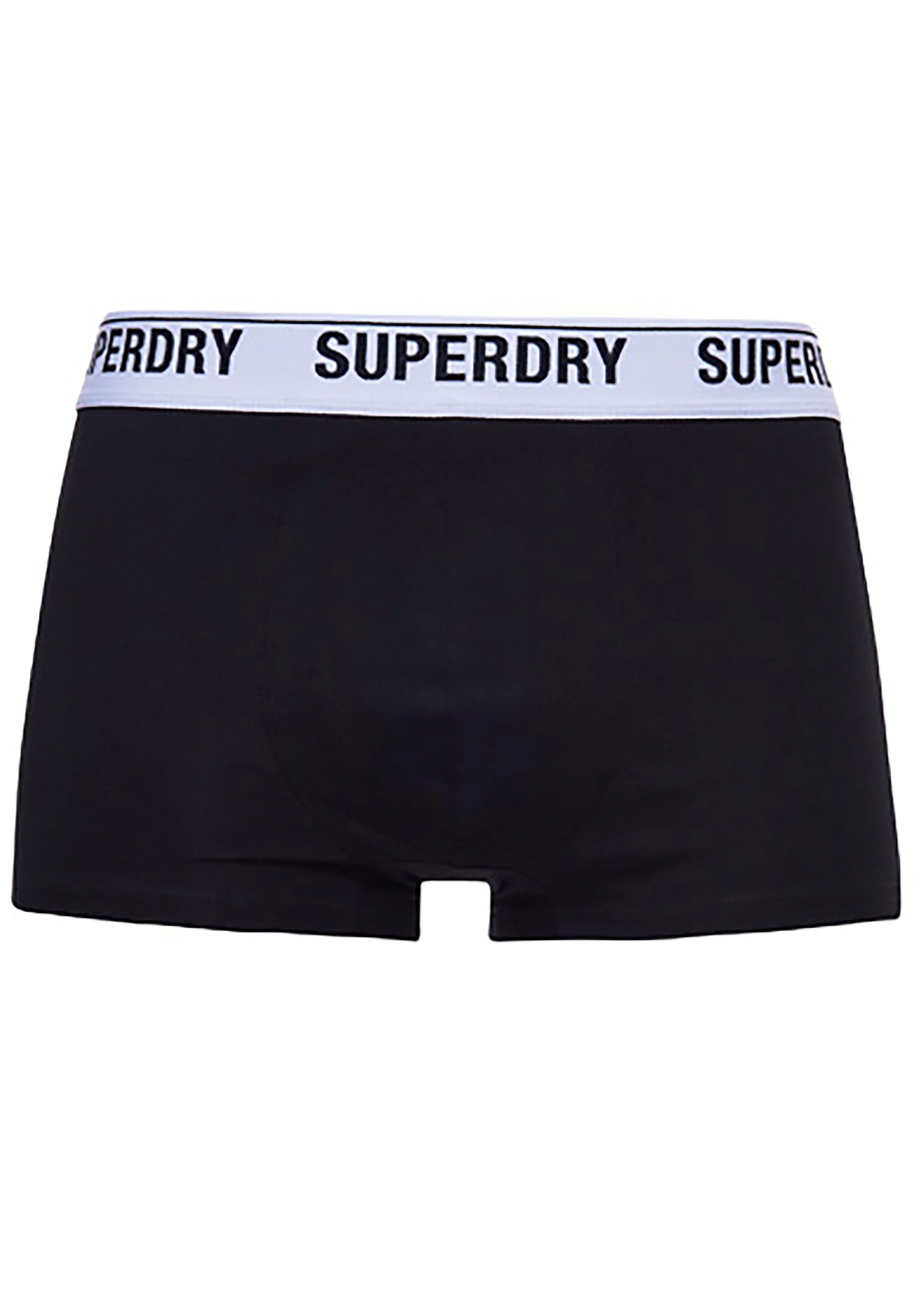 schwarz Boxer Superdry (3-St)