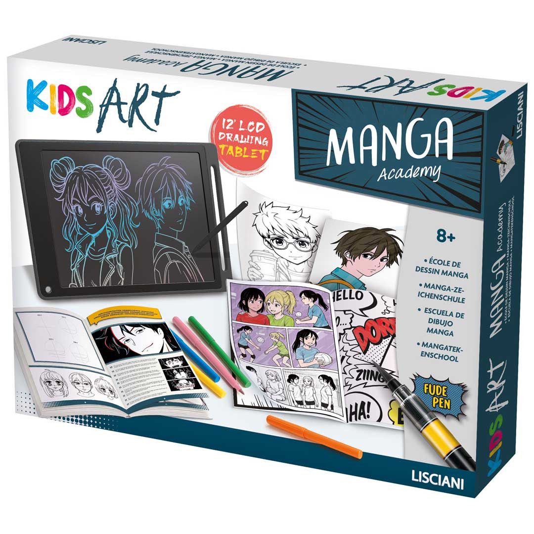 Lisciani Malvorlage Kids Art - Manga Lab