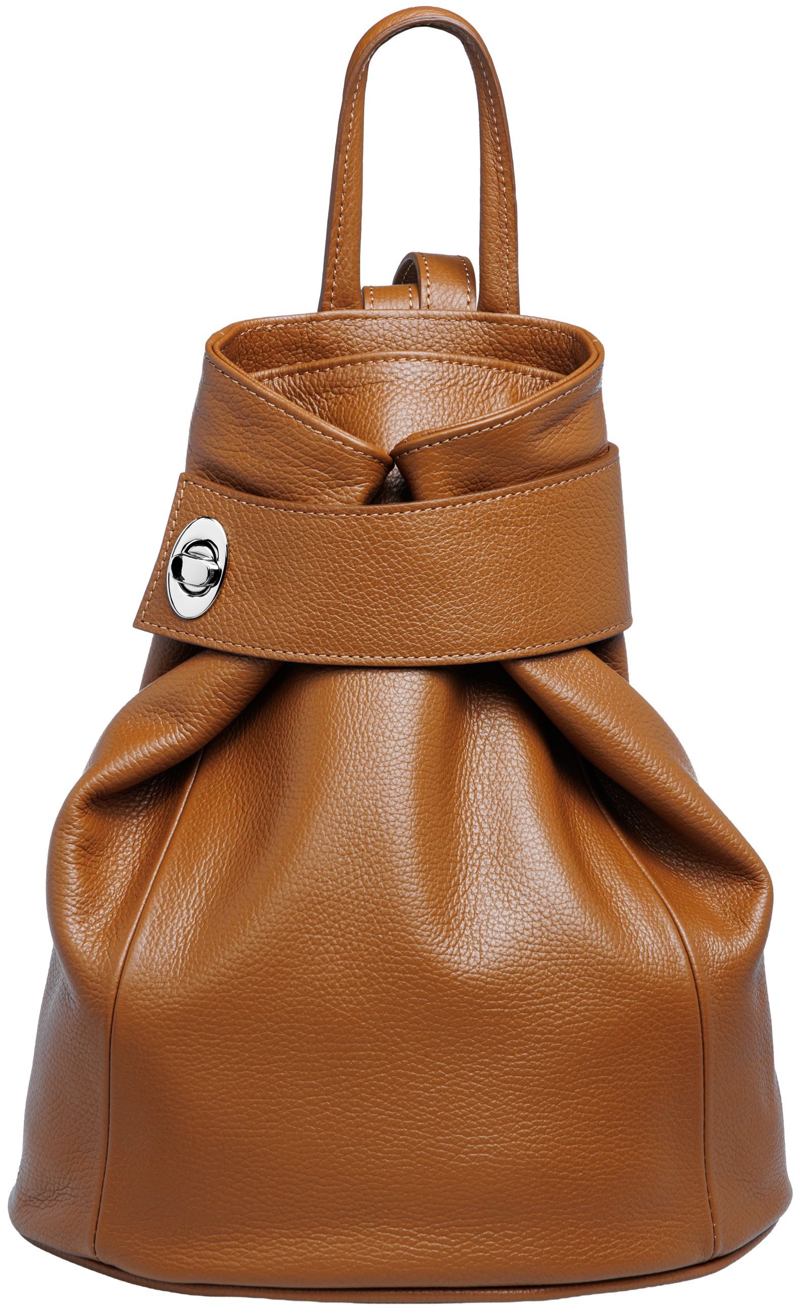 Caspar Cityrucksack Großer Damen Rucksack aus Leder - CLASSIC LINE - Modell No.790