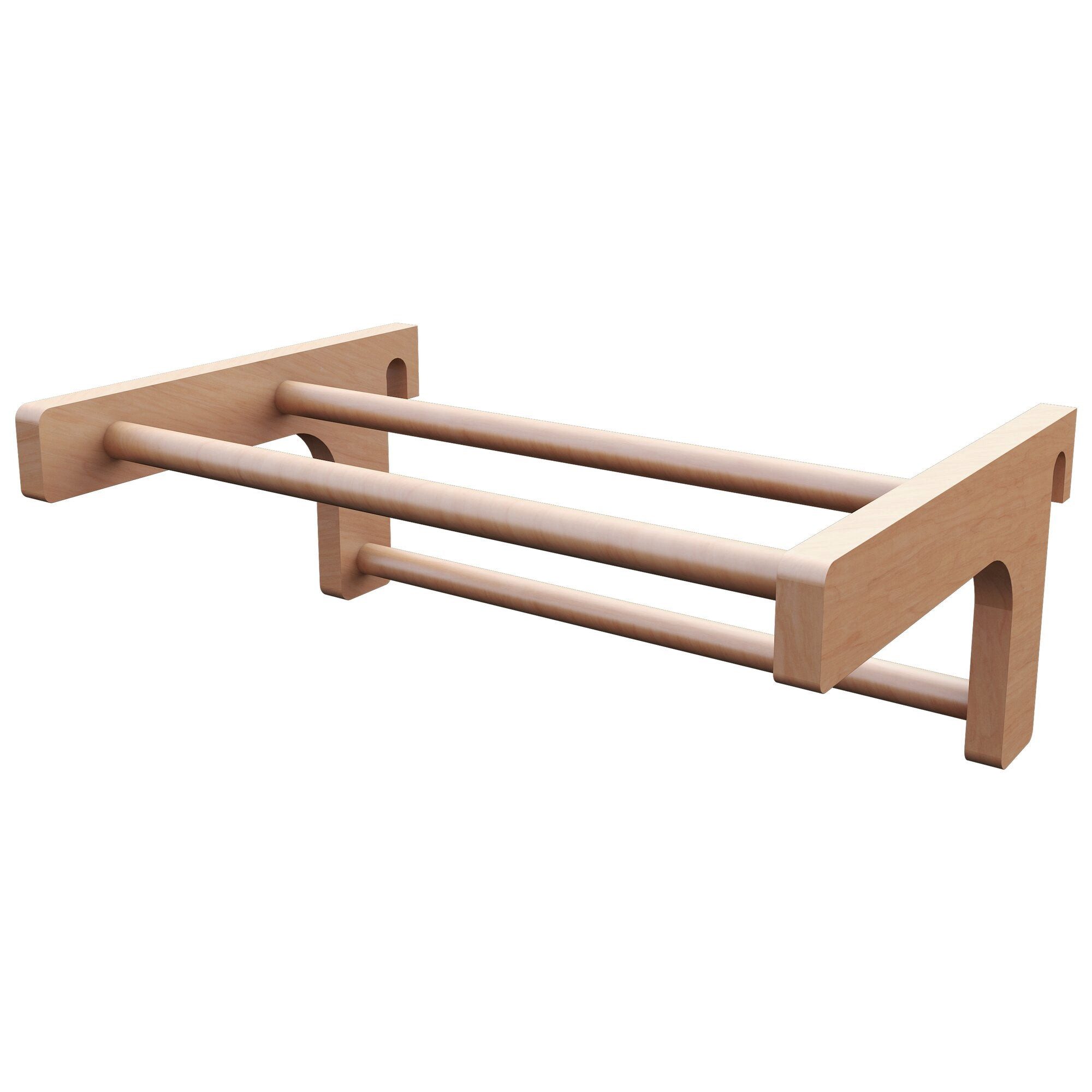 Physionics Trainingsstation Klimmzugstange für Sprossenwand abnehmbar, (1-tlg)