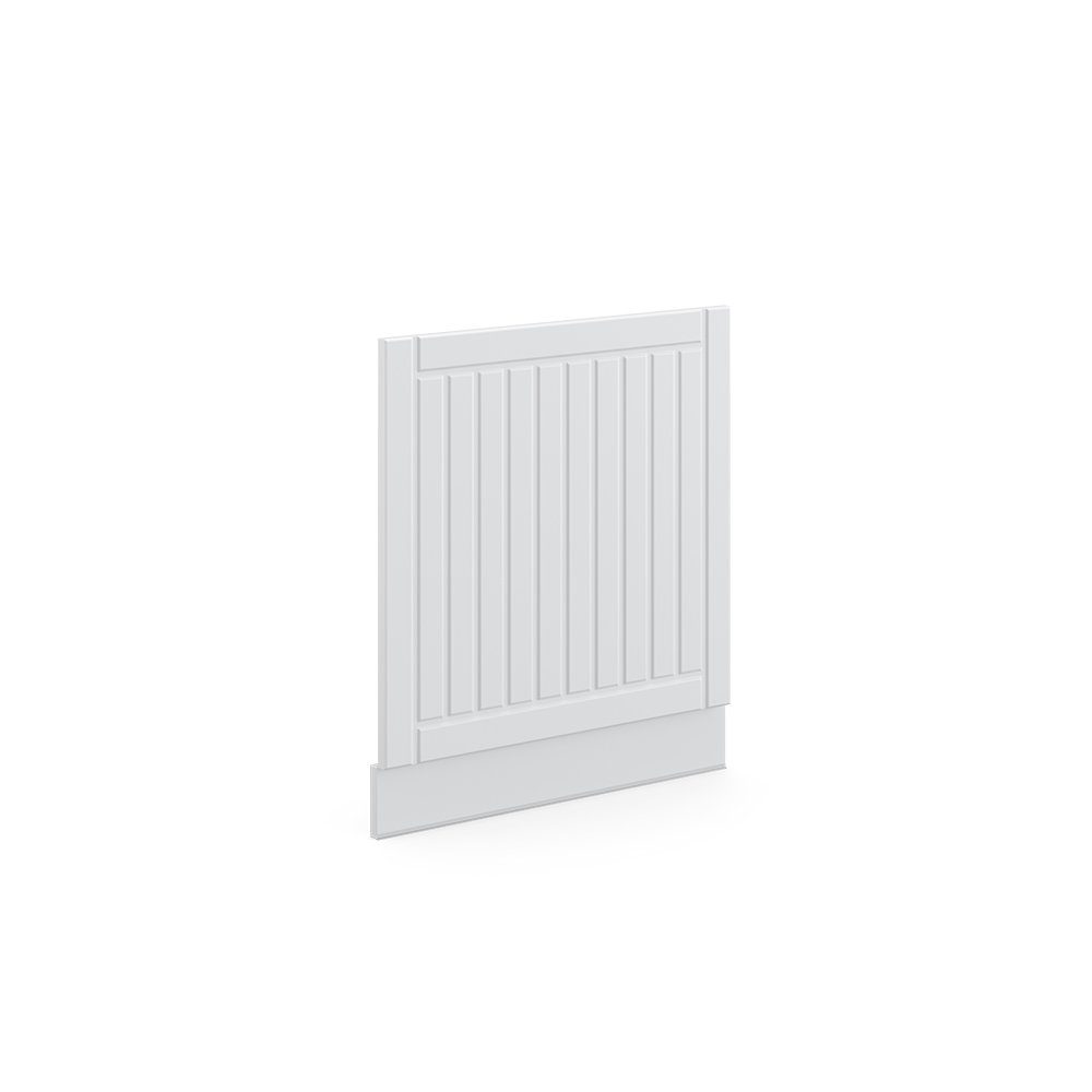 Vicco Frontblende Fame-Line, Weiß Landhaus/Weiß, 60 cm ohne Arbeitsplatte (1 St)