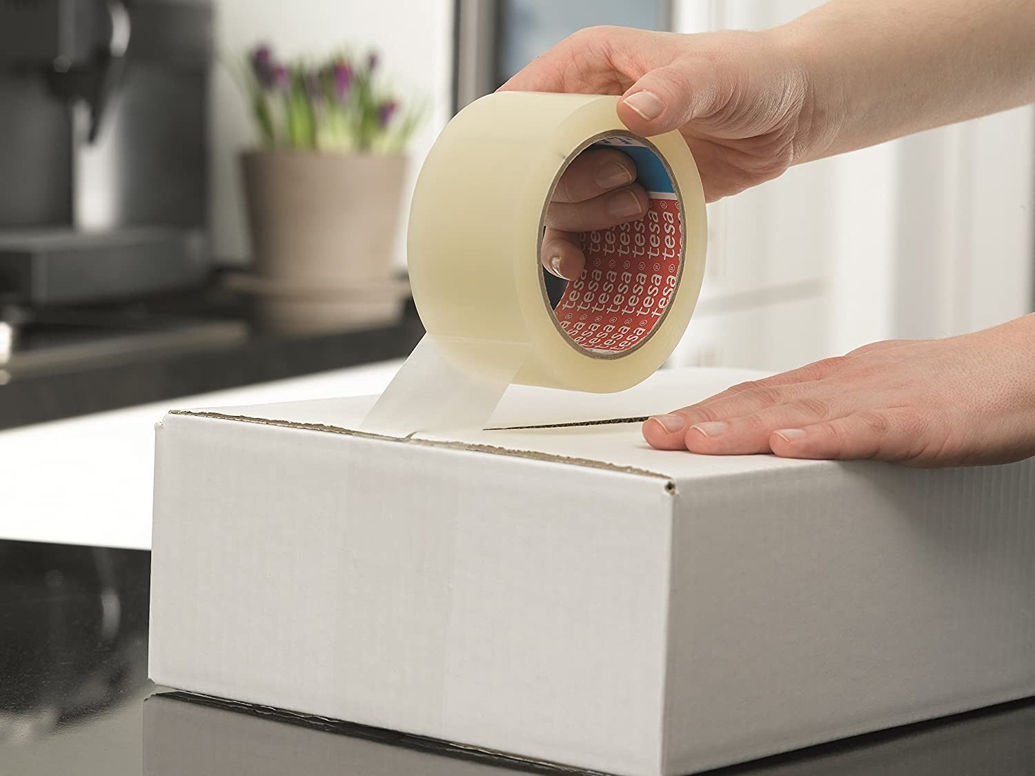 tesa Paket-Klebeband 64014 (transparent) günstig online kaufen