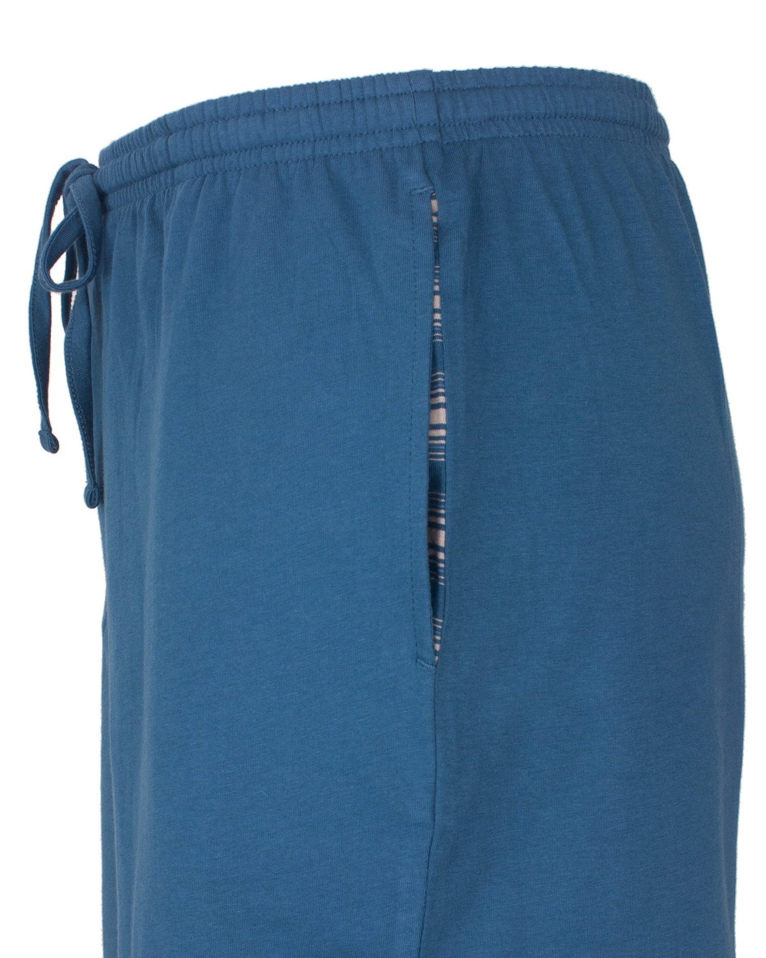 M.E.Q. Shorty Herren Schlafanzug kurz (2 tlg) Baumwolle – Bild 3 von 4