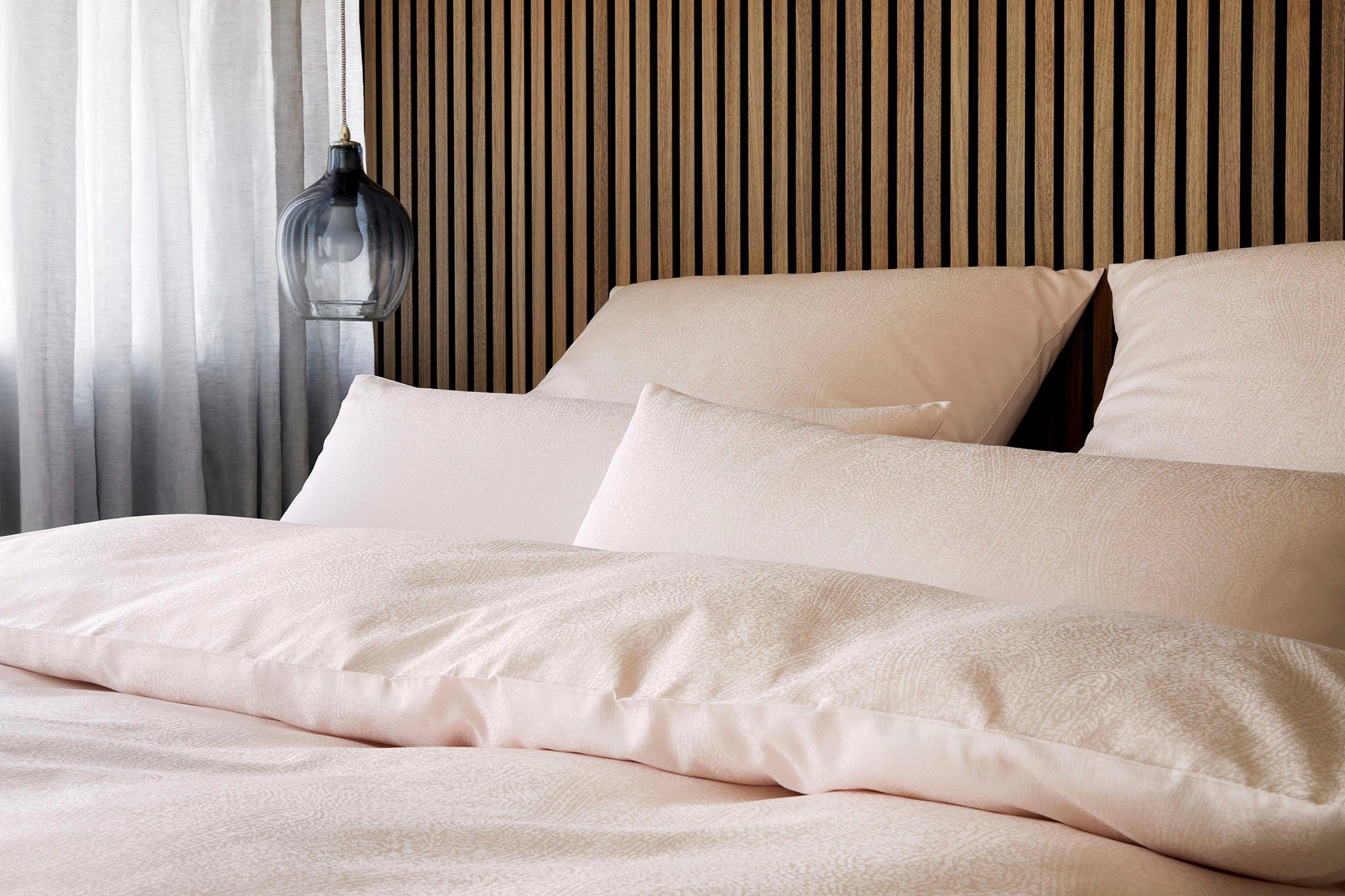 Elegante Bettwäsche Paisley, Jacquard, 2 teilig, angenehmes Hautgefühl