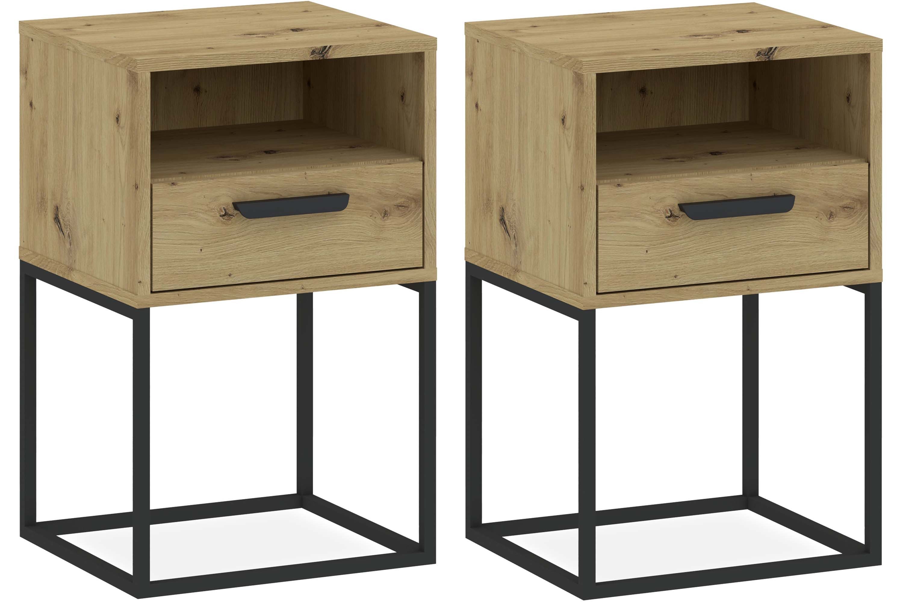 KONSIMO® Nachttisch RECTUS Nachtschrank, Modern, hergestellt günstig online kaufen