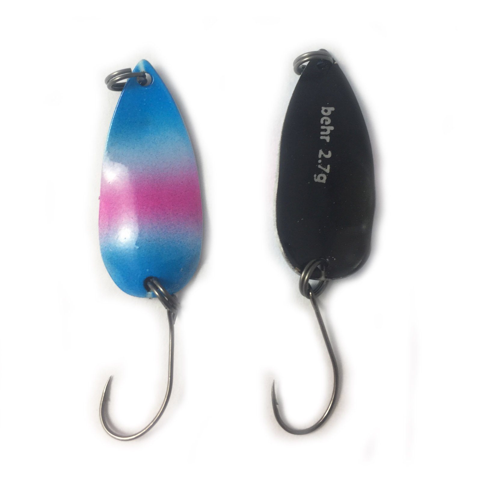 Behr Kunstköder TRENDEX L Köder Blinker Spoon UV-aktiv 14 Forellen Spinner Trout 2,7g