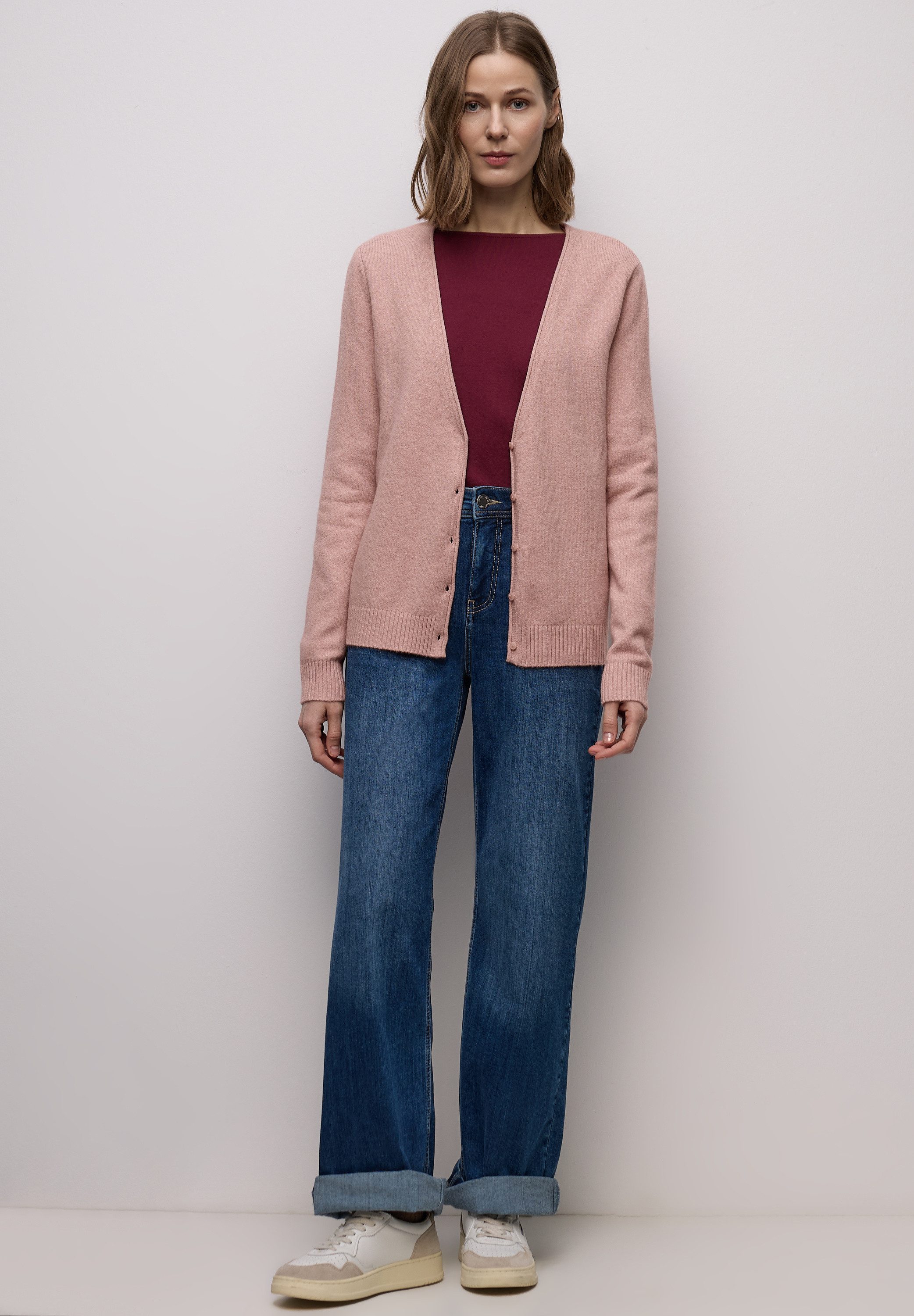 STREET ONE Cardigan mit V-Ausschnitt