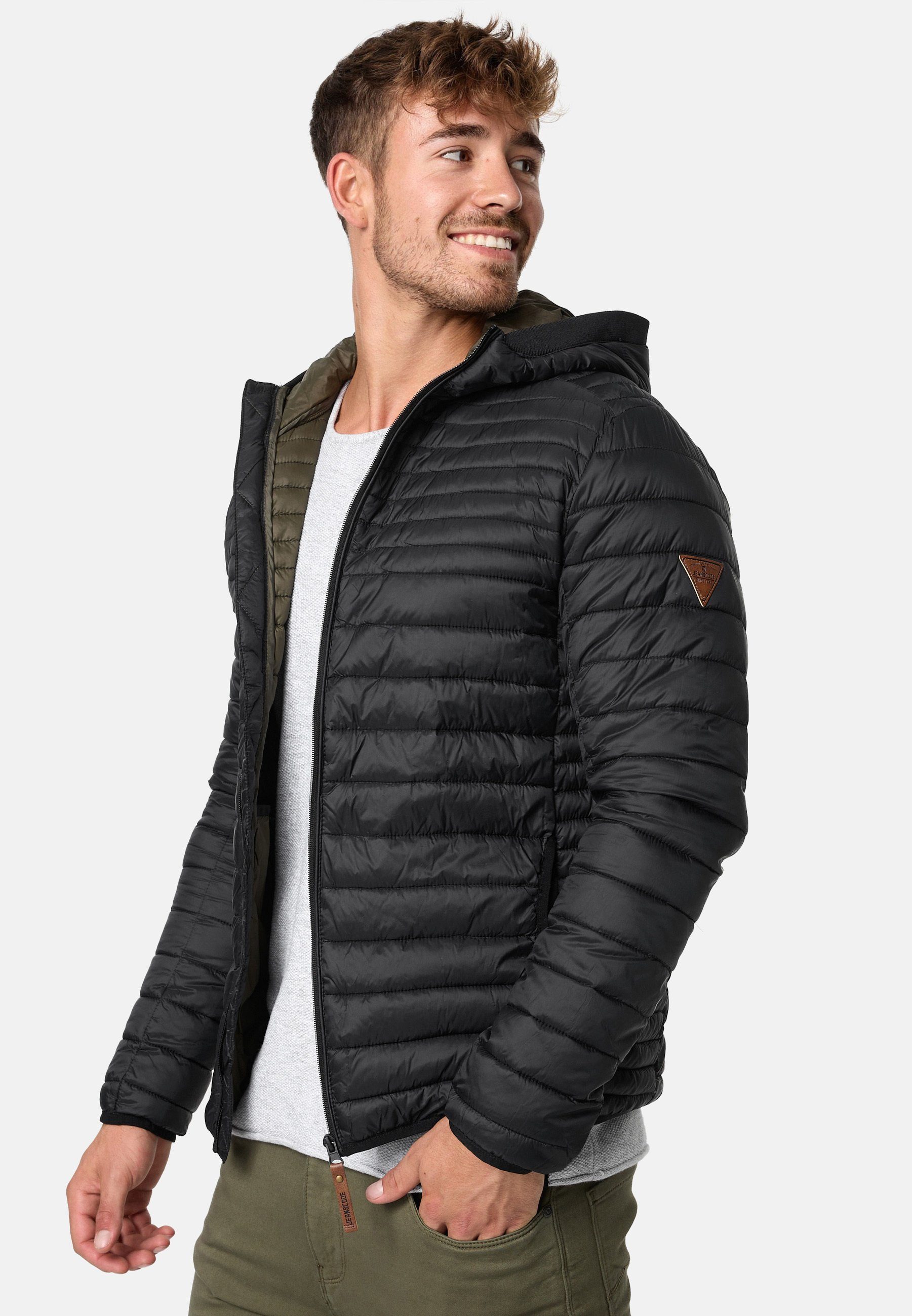 Indicode Steppjacke Bowers Black