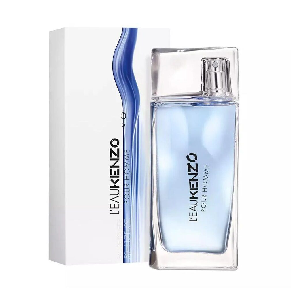 KENZO Eau de Toilette L'eau Pour Homme Eau De Toilette Spray 50ml