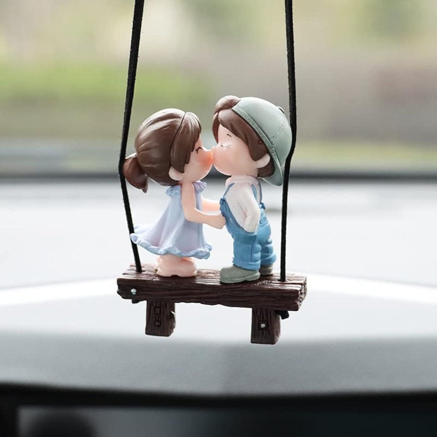 LuxusKollektion Autospiegel Rückspiegel Anhänger Auto Paar Charms Geschenk Freund #6 (1-St)