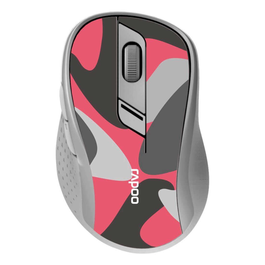 Rapoo M500 Silent kabellose Maus, zwischen Bluetooth), DPI Maus 2.4 ( mehreren Geräten 1600 Umschalten Bluetooth, Blitzschnelles GHz