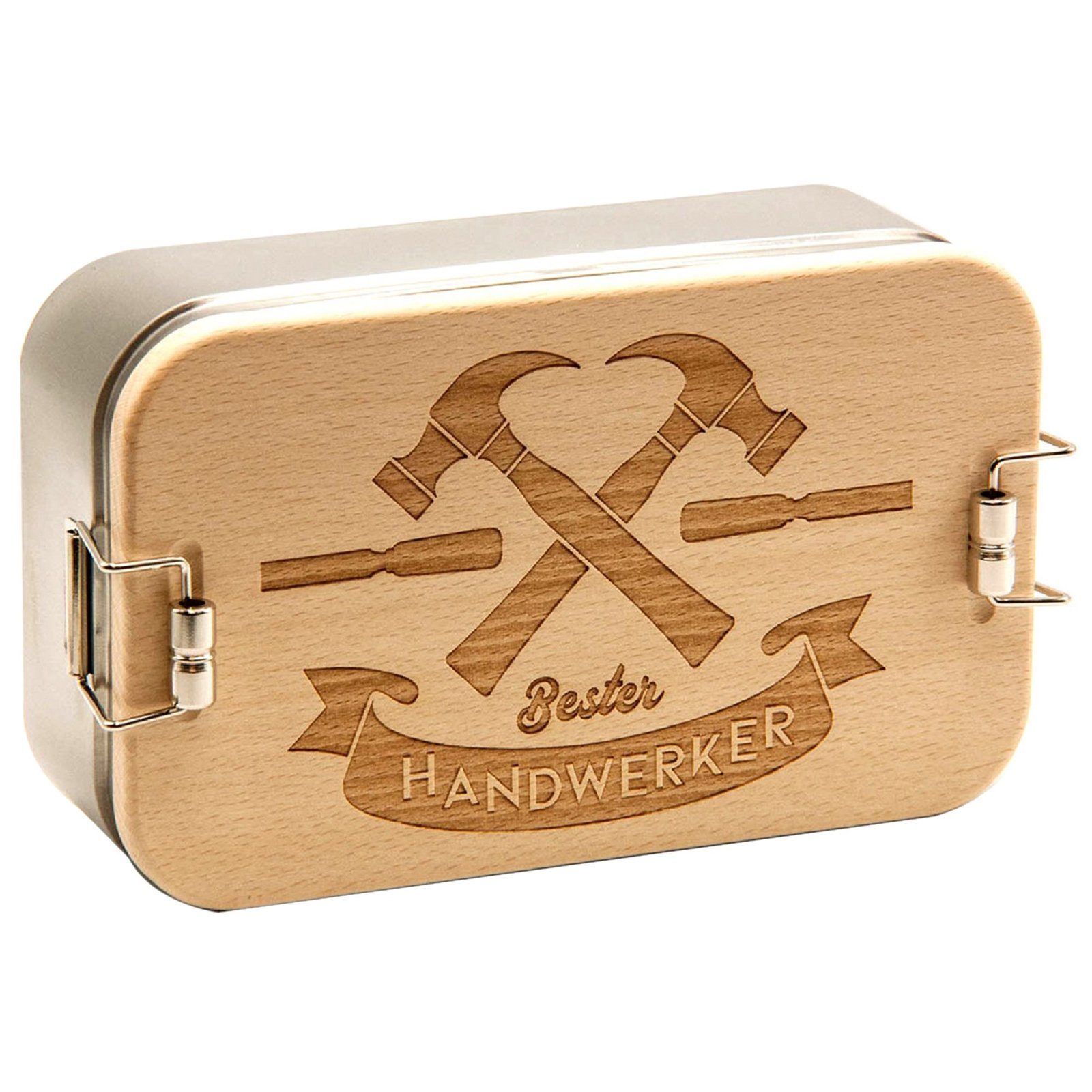 Neuetischkultur Lunchbox »Lunchbox Bester Handwerker«, Holz, (1-tlg) online  kaufen | OTTO