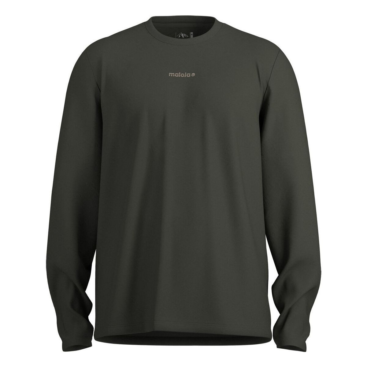 Maloja Funktionsshirt LUIMESM. Lässiges Longsleeve aus Bio-Baumwolle mit stilvollem Brust- und