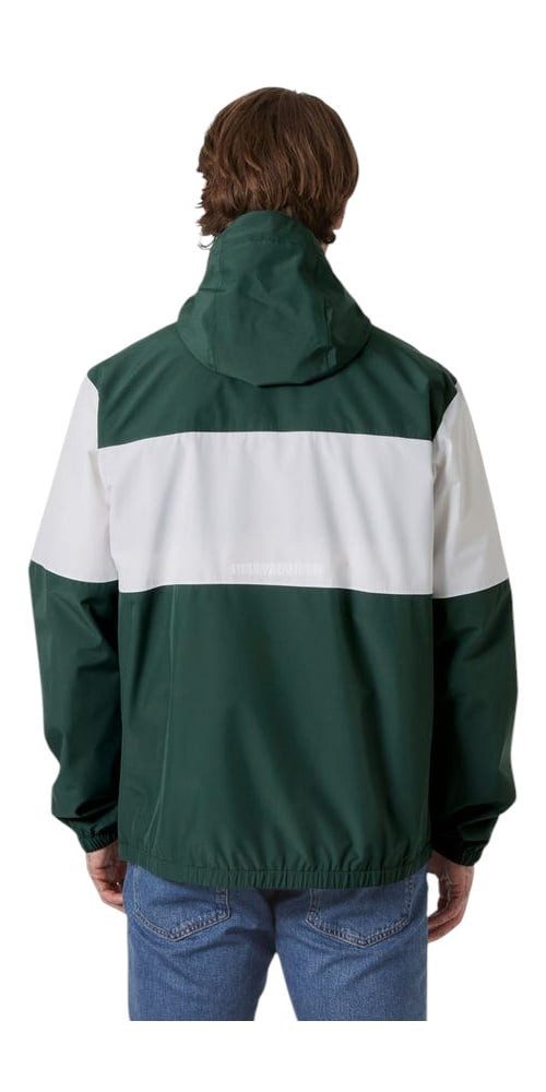Helly Hansen Regenjacke Koster Rain (wasserdicht) grün/weiss Herren