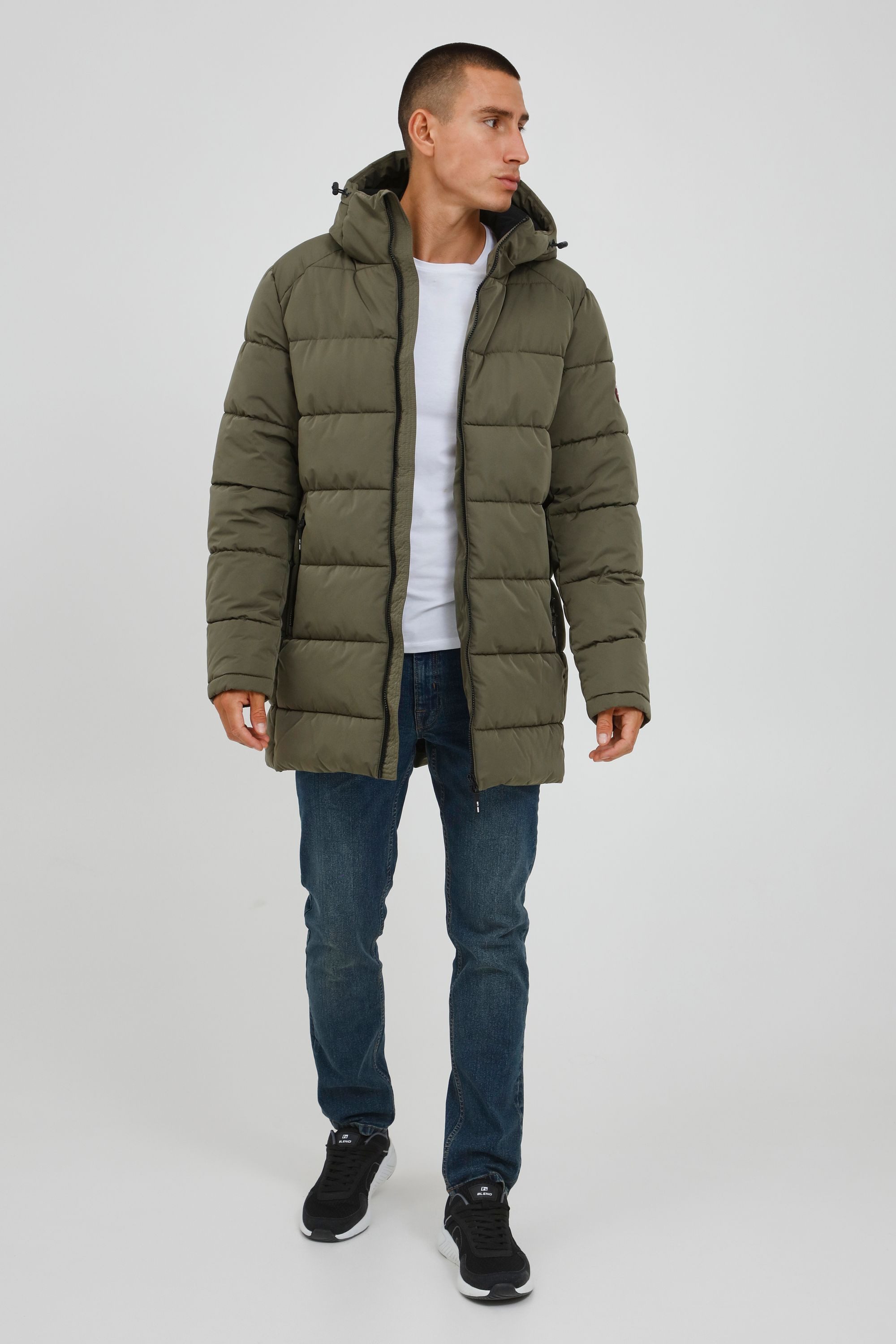 Indicode Parka IDHersh Winterparka mit Steppungen günstig online kaufen