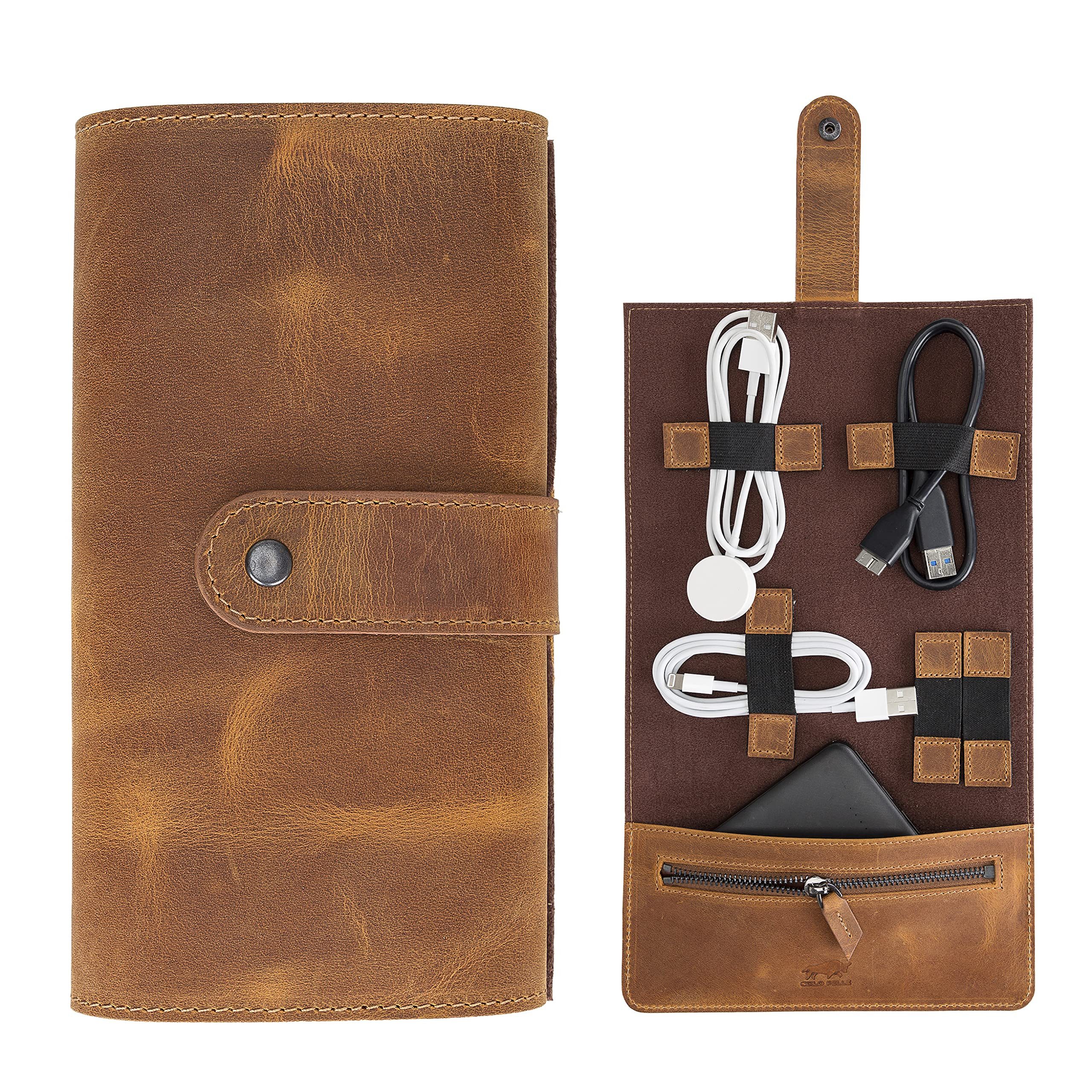 Solo Pelle Organizer Elektronische Tasche Organizer universal travel Kabel Elektronik