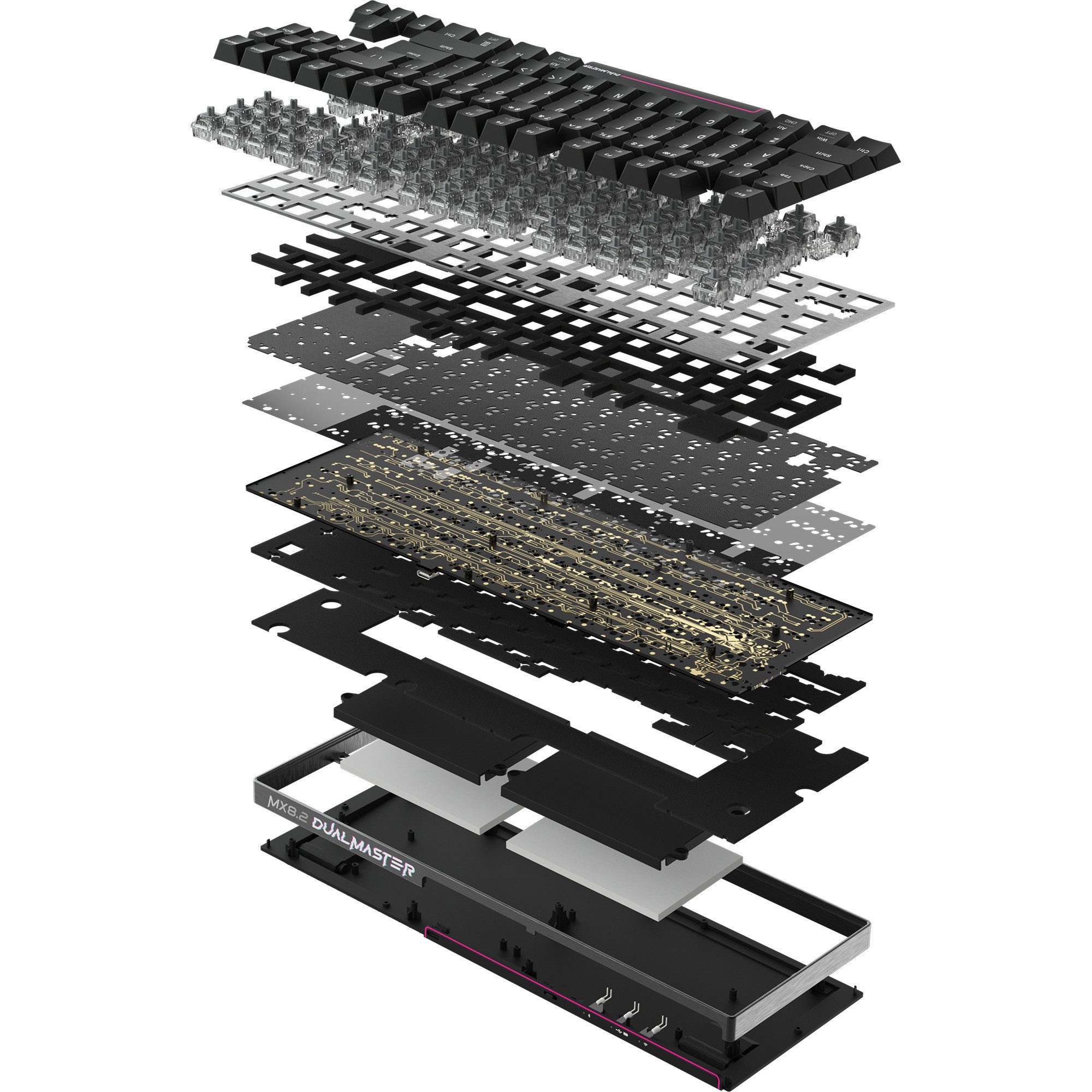 Cherry CHERRY XTRFY MX 8.2 Pro TMR Wireless, Tastatur