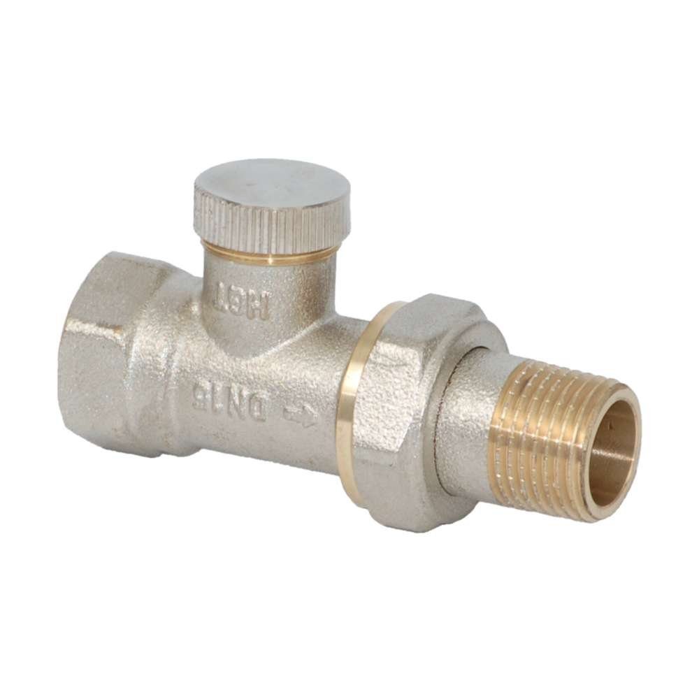 Danfoss Heizkörper Danfoss Rücklaufverschraubung RLV 20, Durchgang, R 3/4", Rp 3/4", 003L