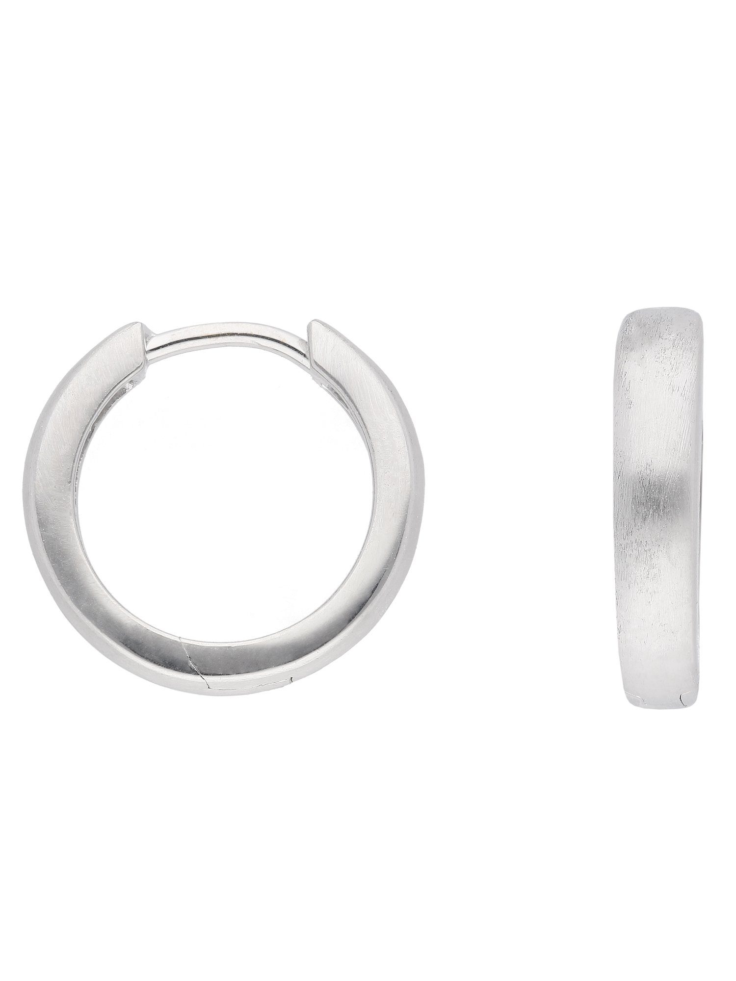 Adelia´s Paar Ohrhänger »375 Weißgold Ohrringe / Creolen Ø 13,3 mm«,  Goldschmuck für Damen online kaufen | OTTO