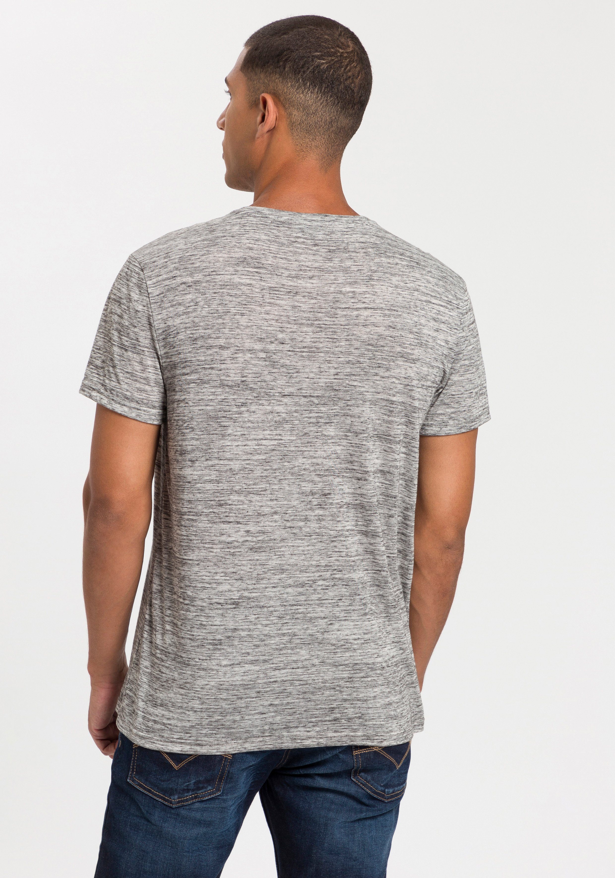 Bruno Banani T-Shirt Kurzarm, Slim Fit, unifarben, Rundhalsausschnitt günstig online kaufen