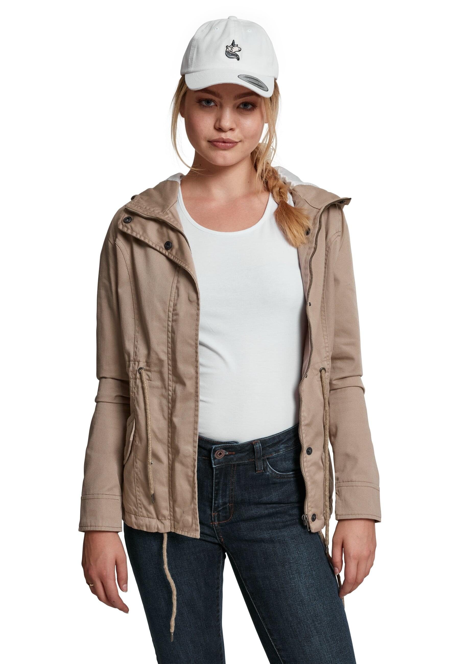 URBAN Ladies Basic Basic Cotton Winterjacke Cotton Damen TB1820 CLASSICS (1-St) sand Parka