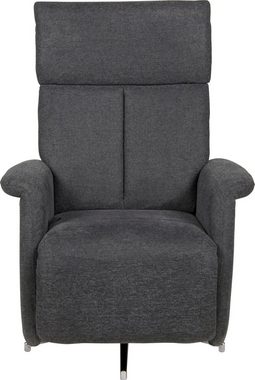 Duo Collection TV-Sessel Thompson mit stufenloser Einstellung der Rückenlehne, Relaxfunktion, und Taschenfederkern mit Stahlwellenunterfederung, 360 Grad drehbar