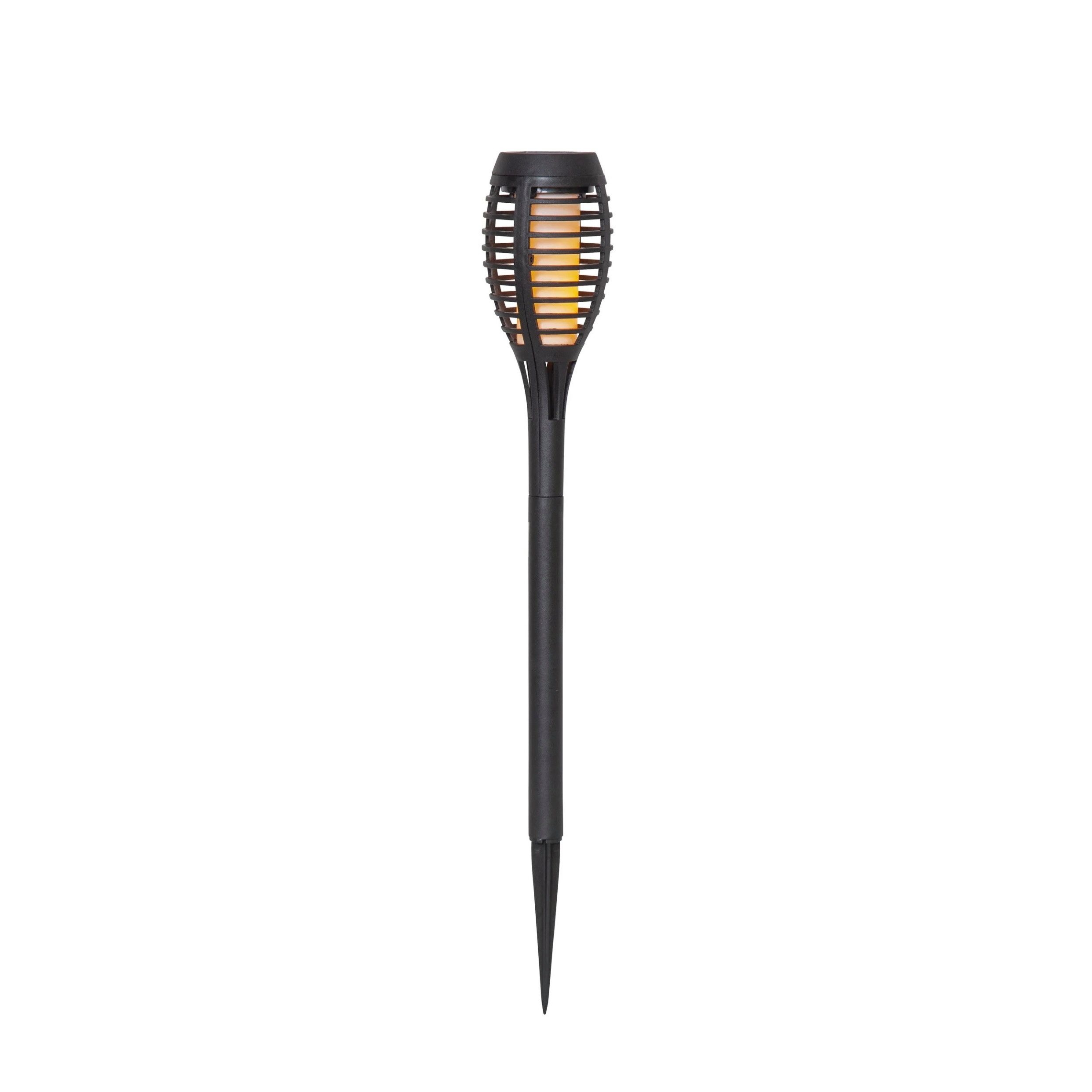 STAR TRADING LED Solarleuchte Flame Mini Wegeleuchte, LED fest integriert