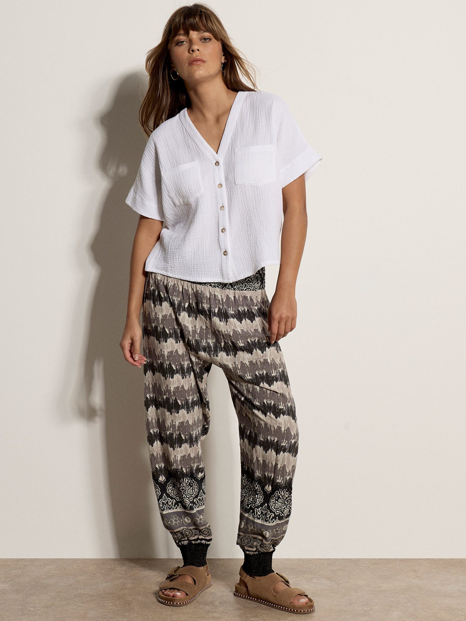 Apricot Jogger Pants