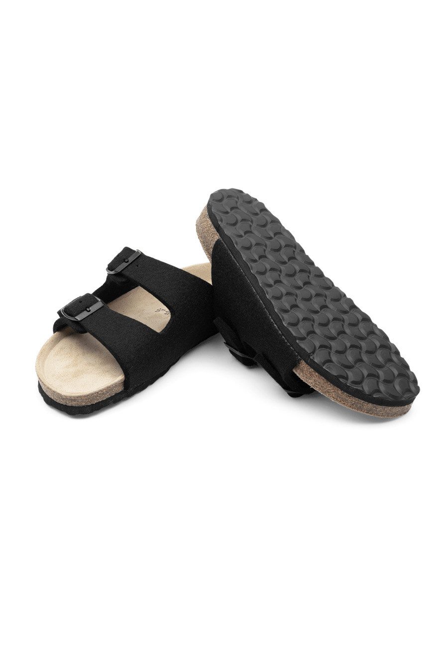 vitaform Unisex Pantoletten Wollfilz Pantolette