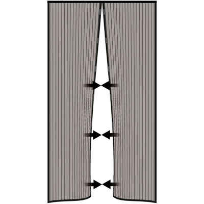 Nematek Insektenschutz-Vorhang Insektenschutz Fliegengitter Magnetvorhang für Türen bis 100 x 220 cm