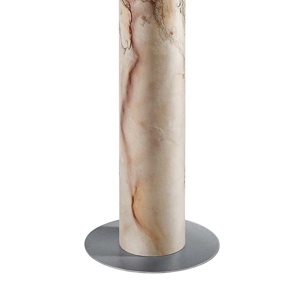 Stein Weißperle aus Stehlampe LeuchtNatur Columna 62 LED