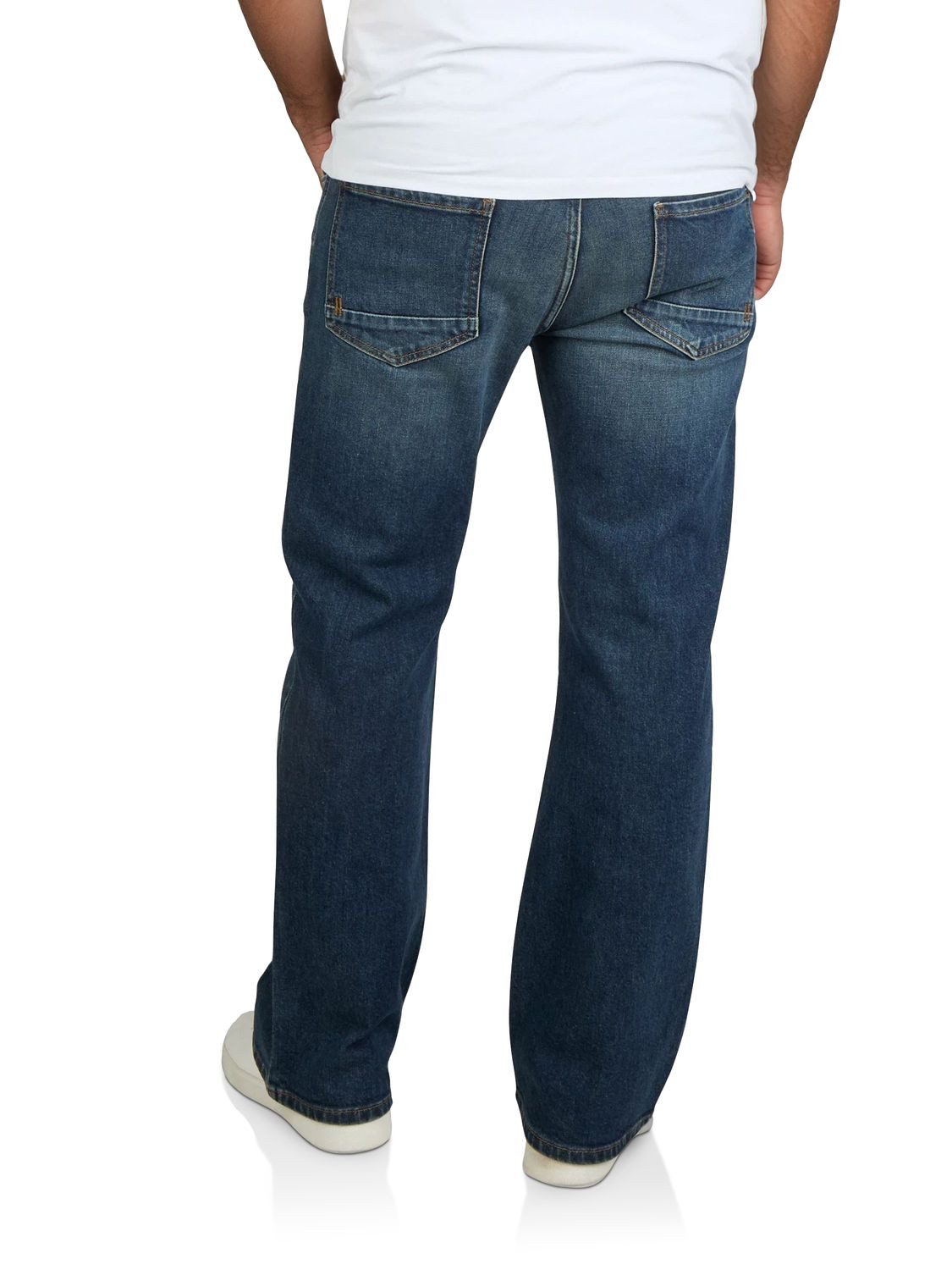 riverso Bootcut-Jeans Herren Jeanshose RIVAlan Bootcut Fit Denim Hose mit Stretch