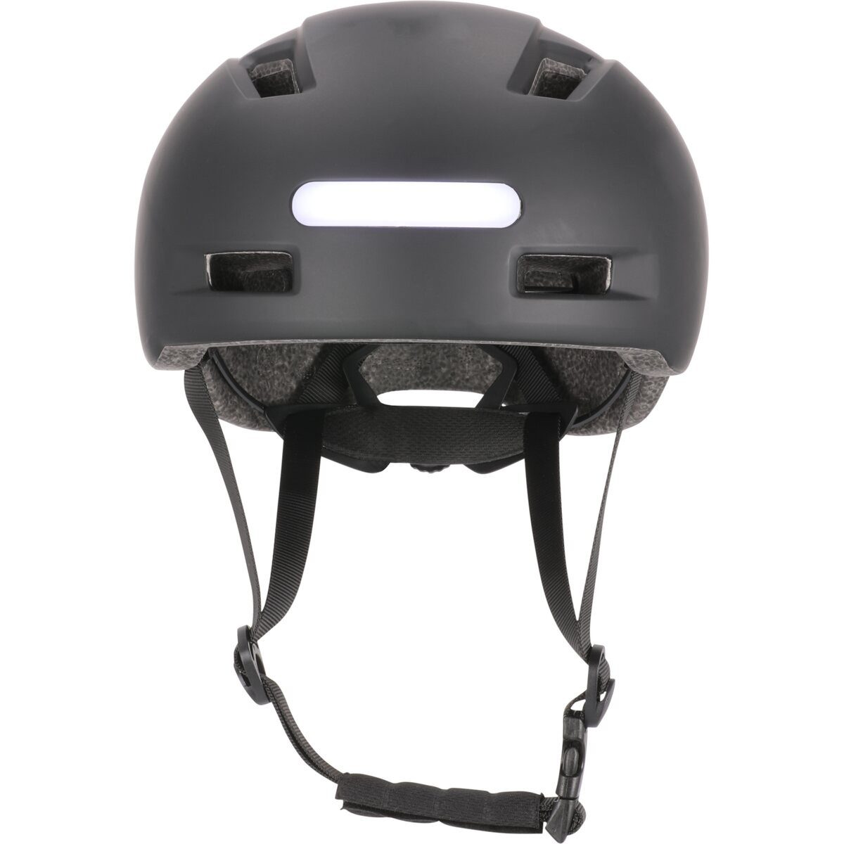 Endurance Athlecia Fahrradhelm Alessandro LED Urban Helmet Black