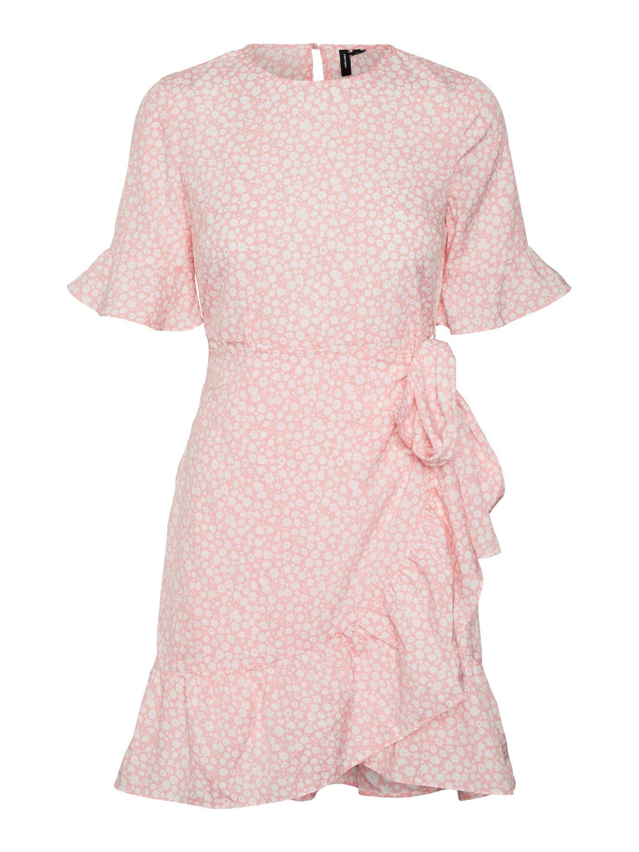 Wickel Moda Kurzes Kleid Vero in Shirtkleid Mini VMHENNA 5775 Pink (kurz)