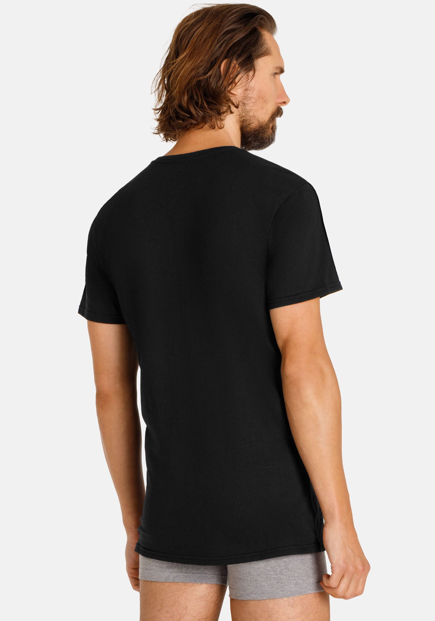 Camano T-Shirt comfort (2er Pack) mit V-Ausschnitt
