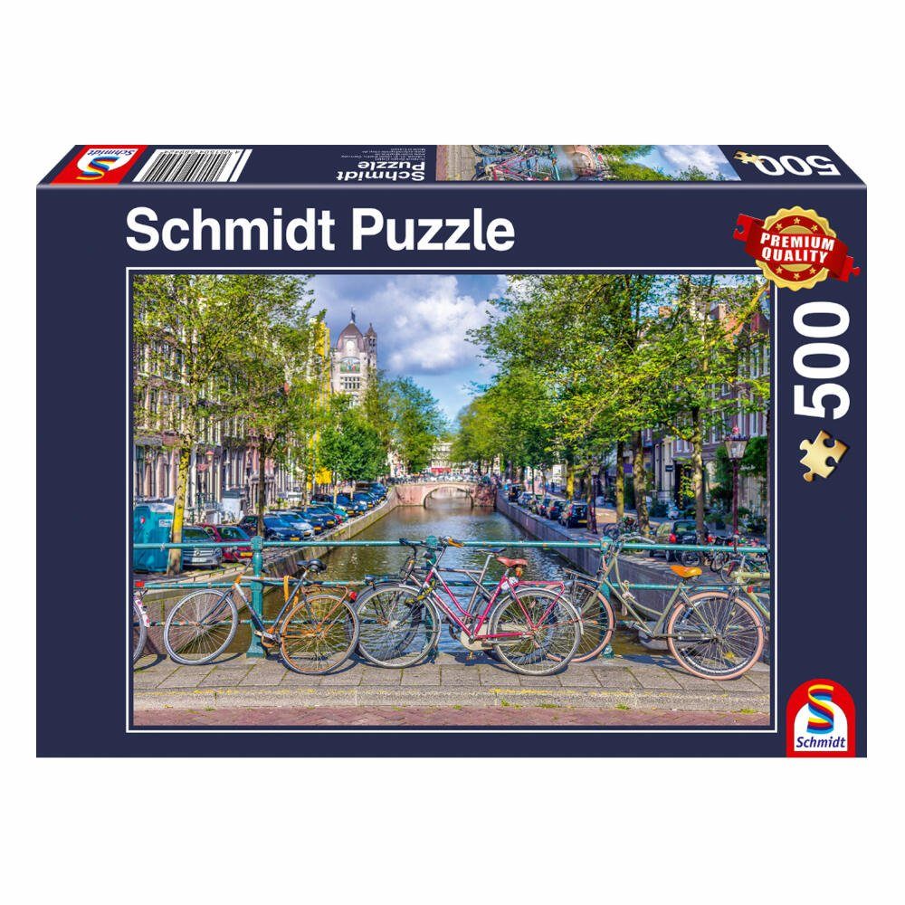 Schmidt Spiele Puzzle Amsterdam, 500 Puzzleteile
