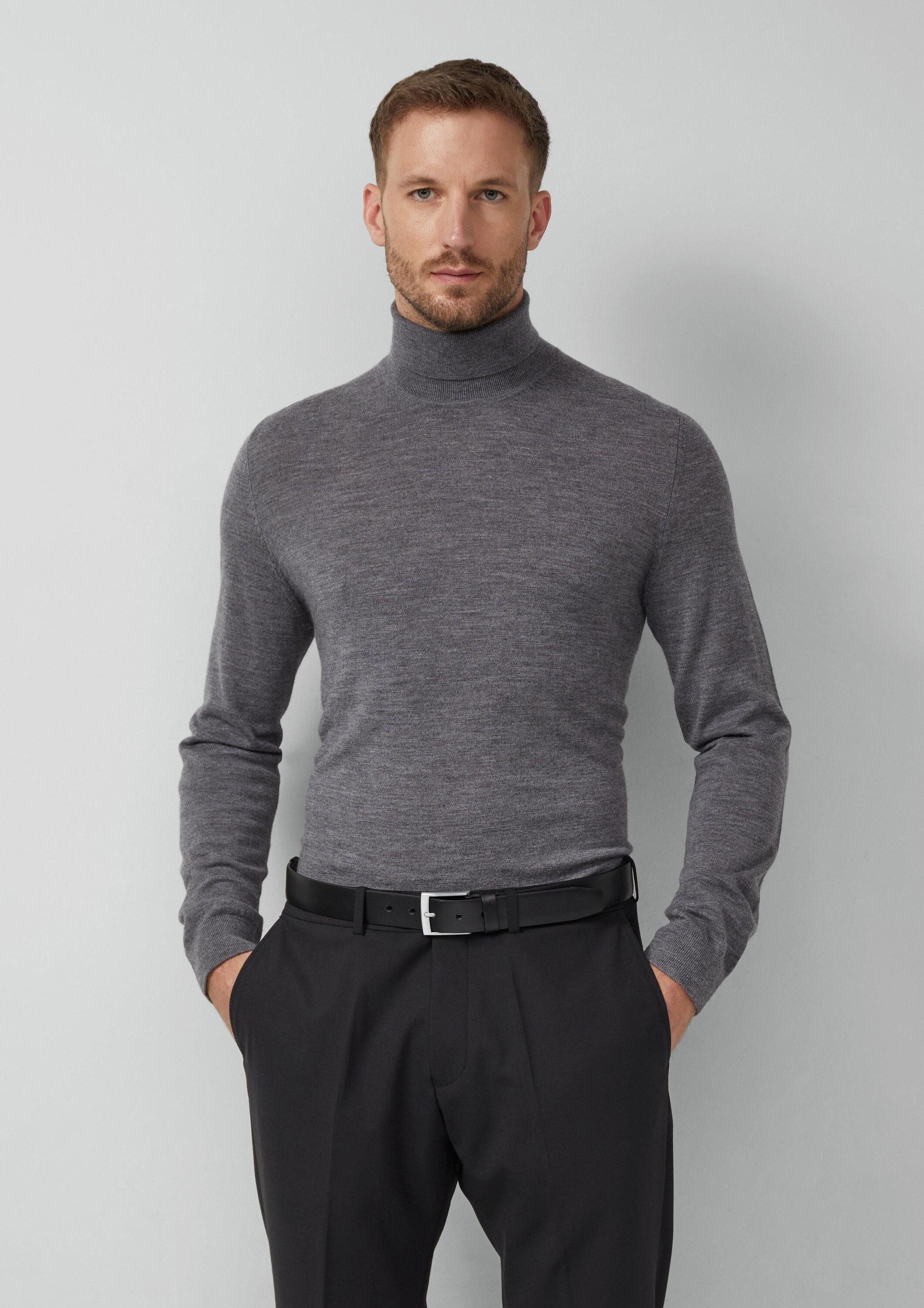 s.Oliver Ledergürtel Taillengürtel Schmaler Gürtel aus Leder