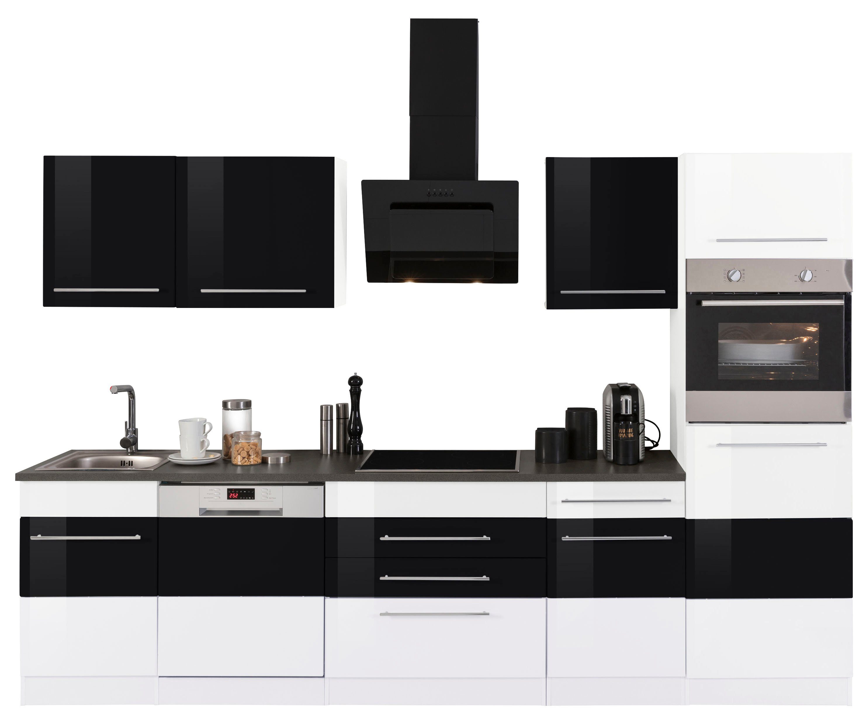 KOCHSTATION Küchenzeile KS-Trient, Breite 300 cm, günstig online kaufen