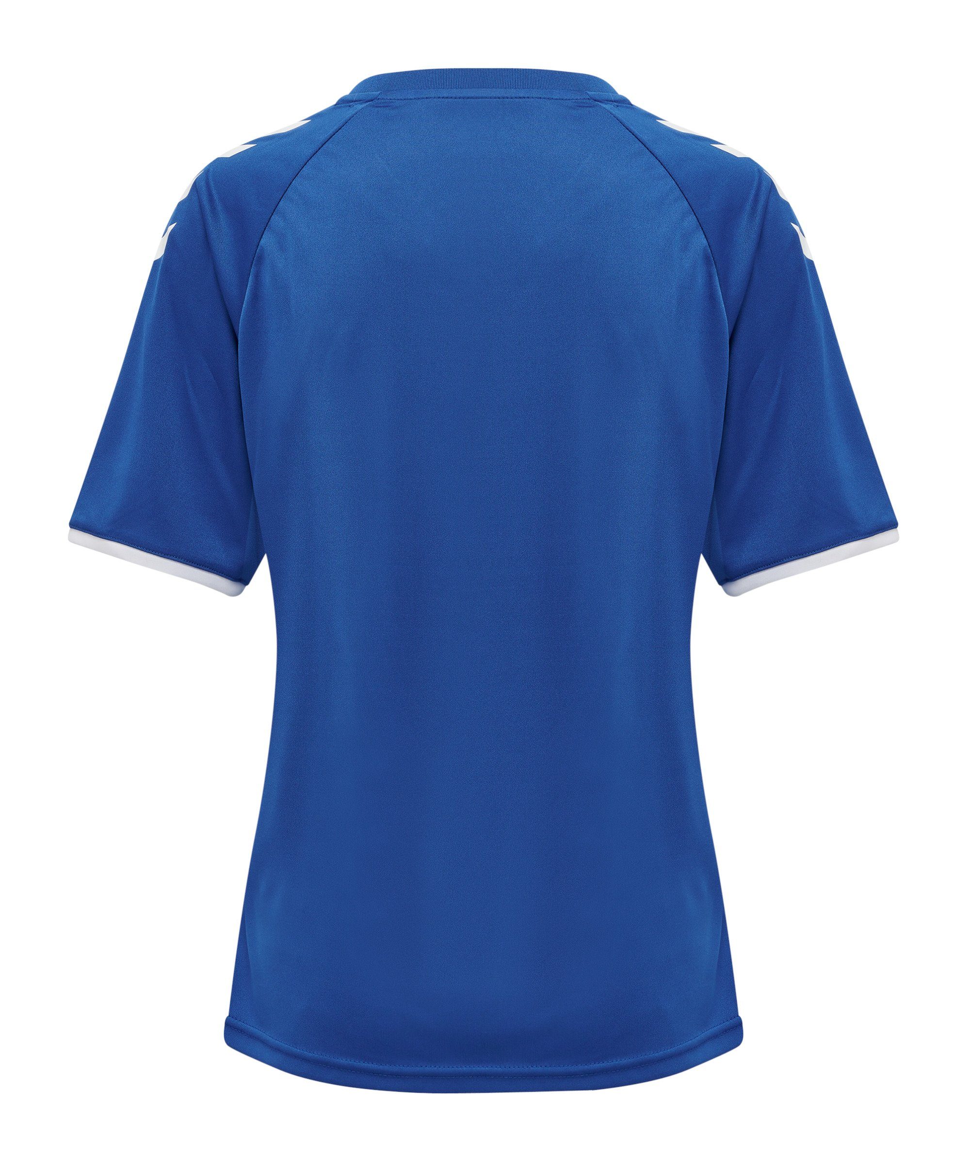 blau hmlCORE Damen default T-Shirt VOLLEY T-Shirt hummel