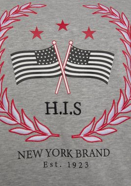 H.I.S Sweatshirt (1-tlg) mit trendigem Logo-Druck, Loungeanzug