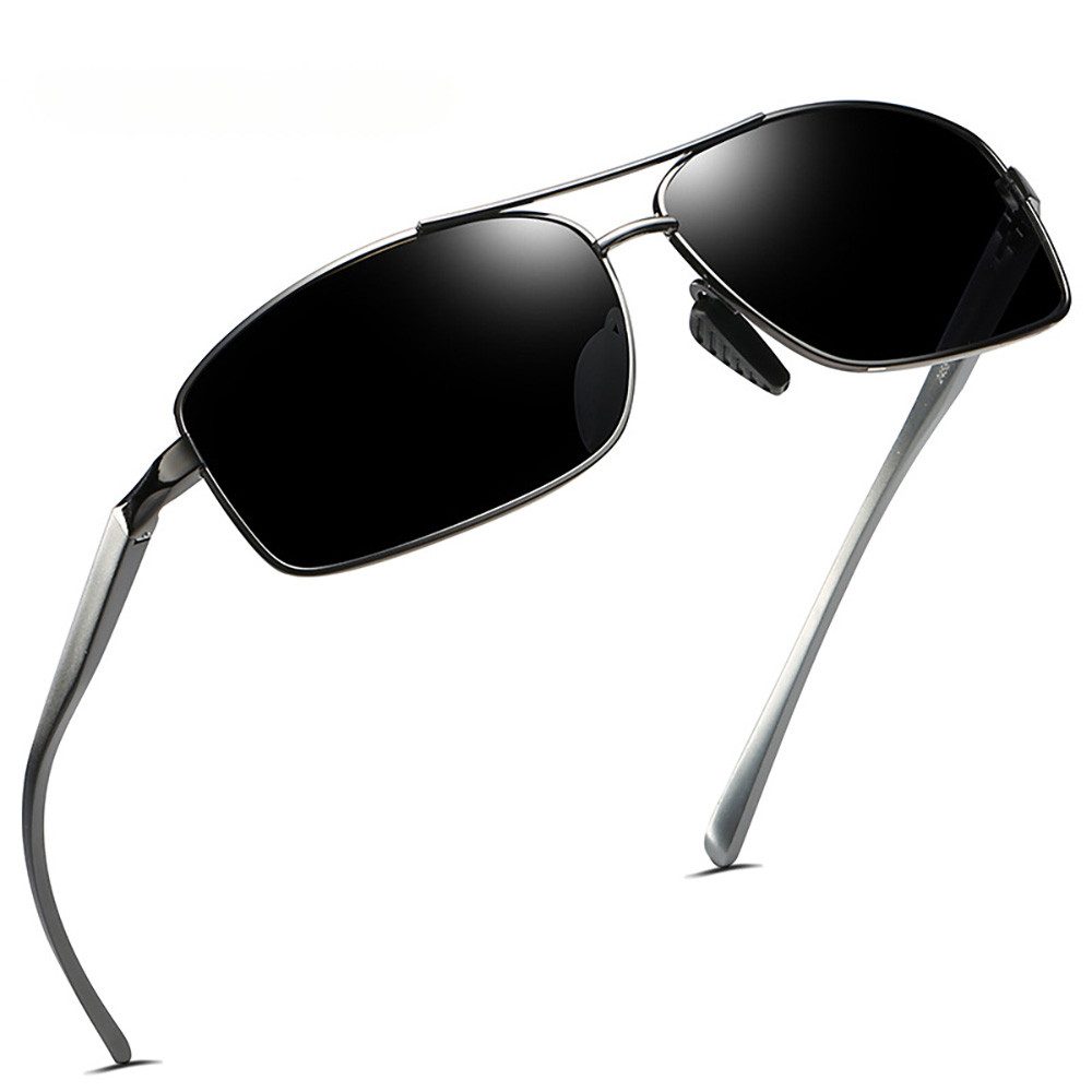 AquaBreeze Sonnenbrille Sonnenbrille Herren Polarisiert,UV400 Schutz Ultraleichte Angelbrille Sonnenbrille Fahren Fahrbrille Laufen Sportbrille