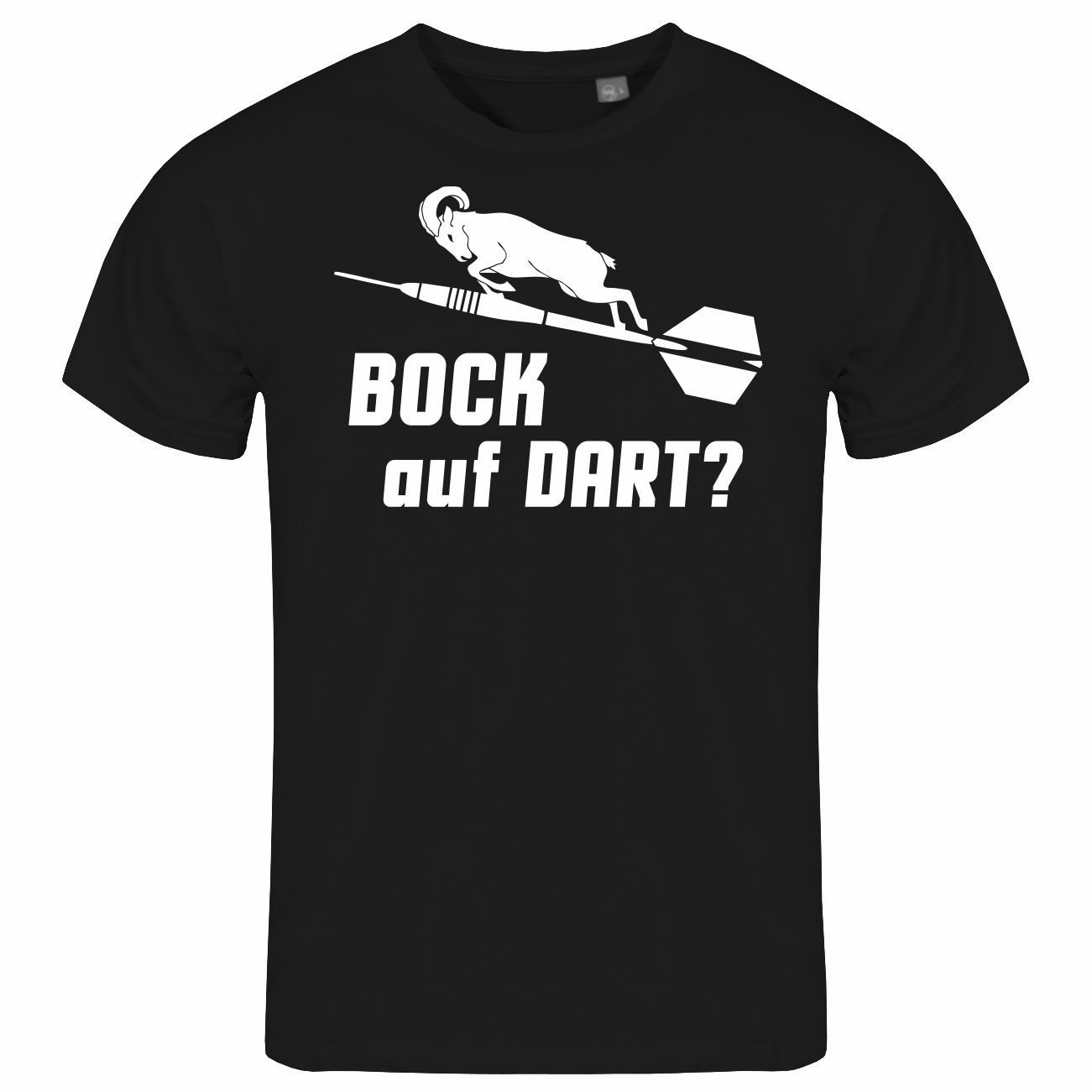 deinshirt Print-Shirt Herren T-Shirt Bock auf Dart Funshirt mit Motiv