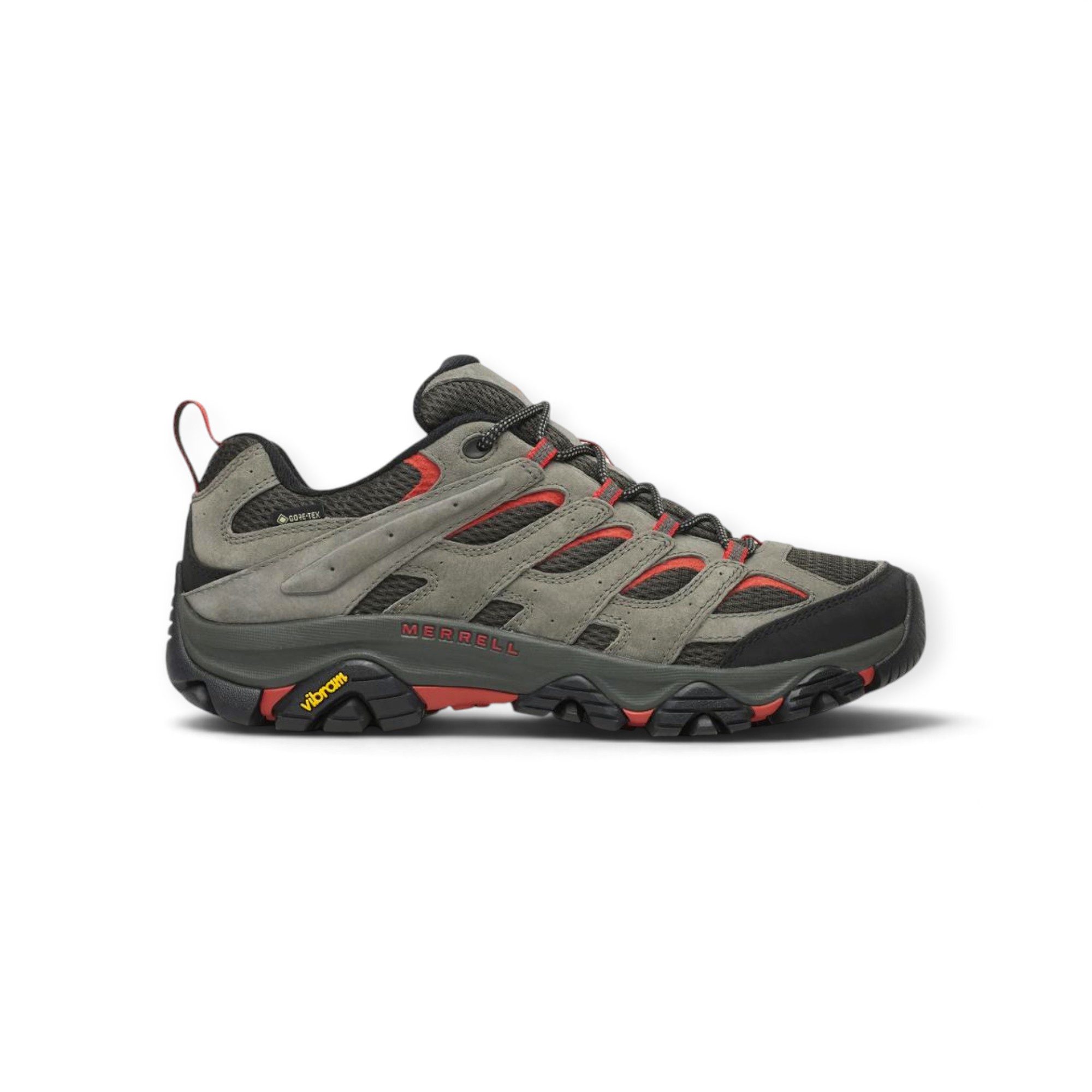 Merrell Moab 3 GTX (wasserdicht und atmungsaktiv) grau/schwarz Herren Wanderschuh