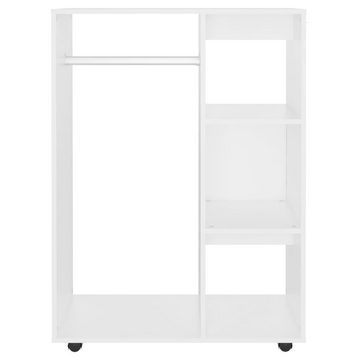 vidaXL Kleiderschrank Kleiderschrank Weiß 80x40x110 cm Holzwerkstoff (1-St)